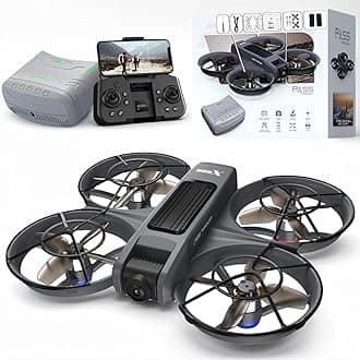 FPV Drone with VR Glasses,Optical Flow Alt Hold Drones with Camera for Adults 4k,Brushless Motor,Dual Camera Switch, Speed Adjust, 3D Flip - 13 Min Flight for Beginners Player-to-Pilot,2 Batteries
