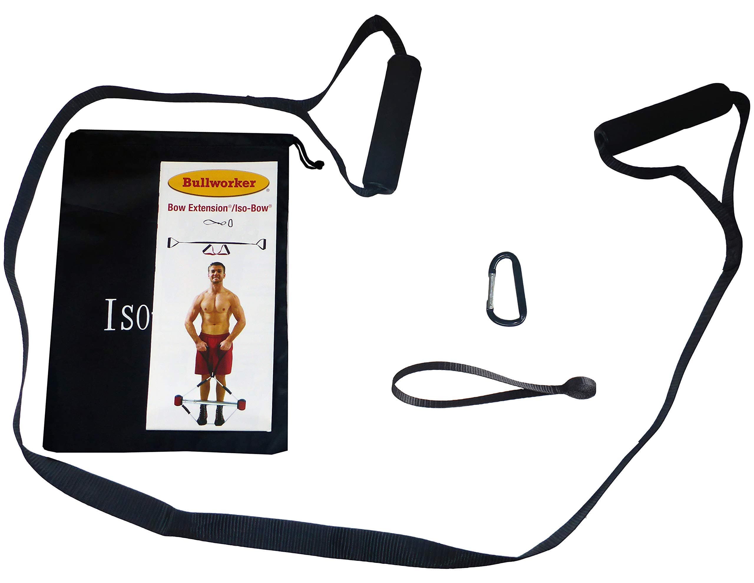 Bow Extension/ISO-Gym Starter Kit for Strength Training, Flexibility Extension. Bodyweight, Isometric Strength Training, and Iso-Motion for Total Body Fitness