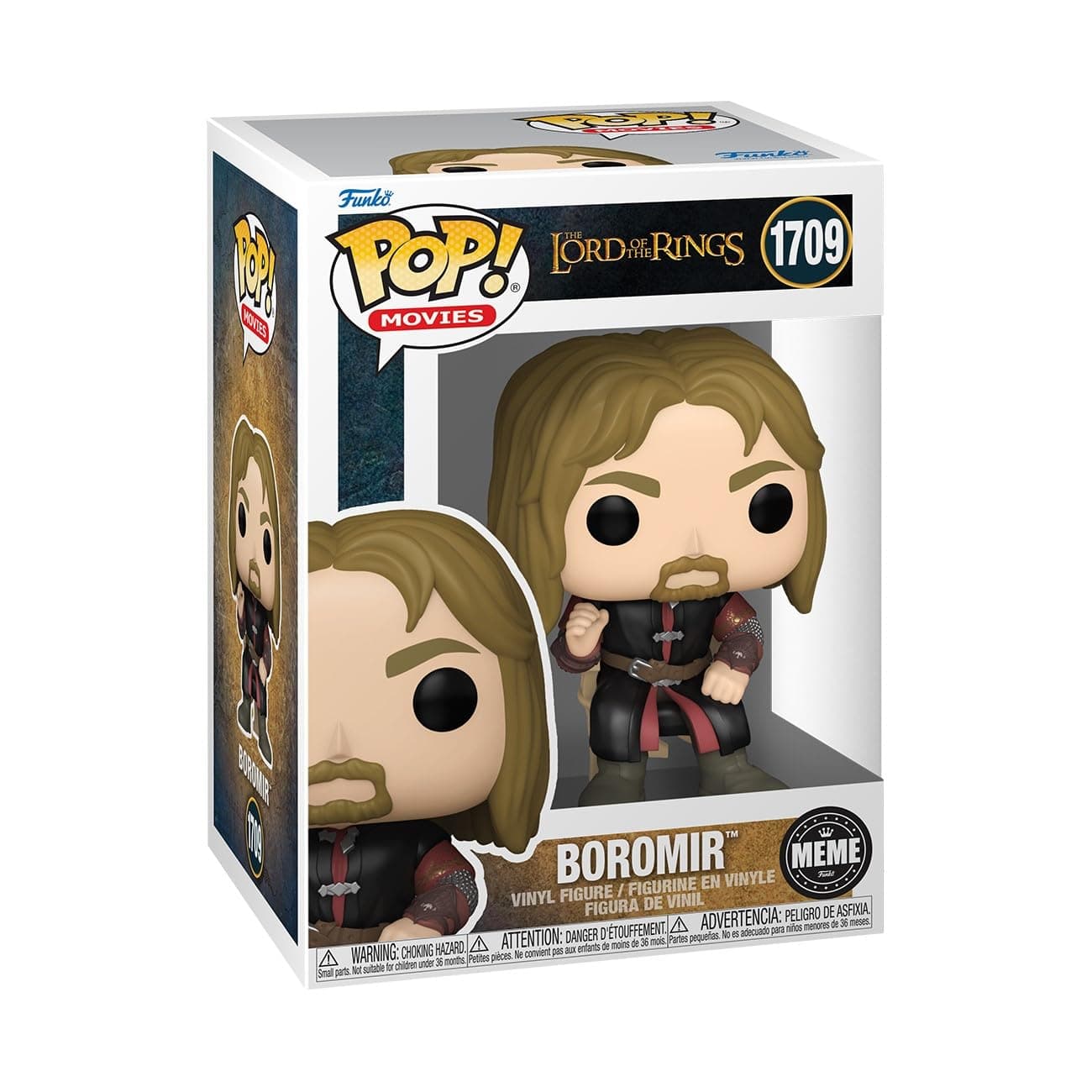 Funko Pop! Vinyl: Meme – Boromir​ - Lord Of the Rings - Collectable Vinyl Figure - Gift Idea - Official Merchandise - Toys for Kids & Adults - Movies Fans - Model Figure for Collectors and Display