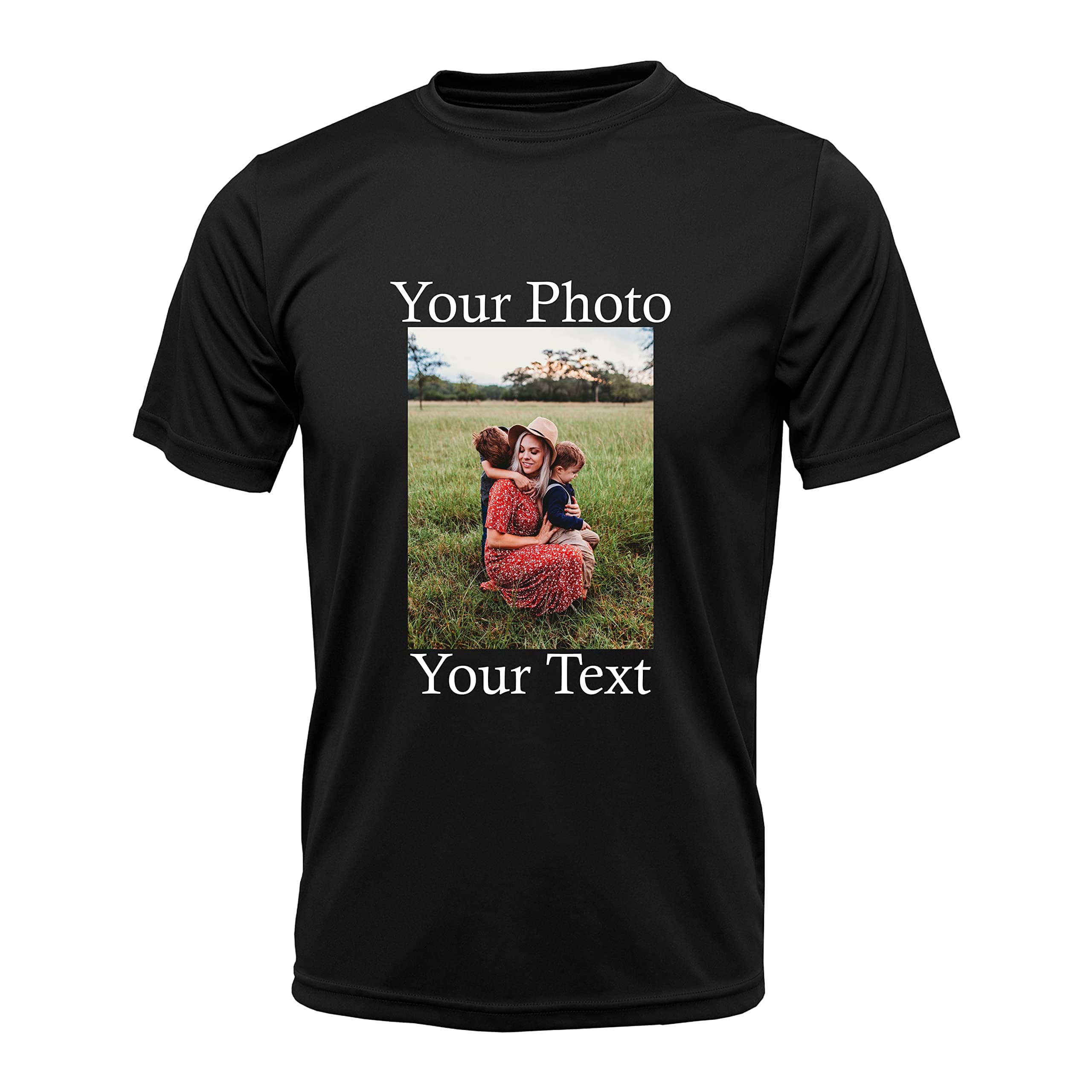 PB TECH Personalised Unisex Stag T-Shirt - Upload Your Personalised Image/Picture/Photo/Text - Create Your Own Custom T-Shirt