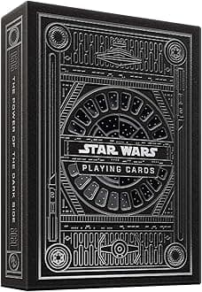 theory11 Star Wars Silver Edition Dark Side Playing Cards (Black)