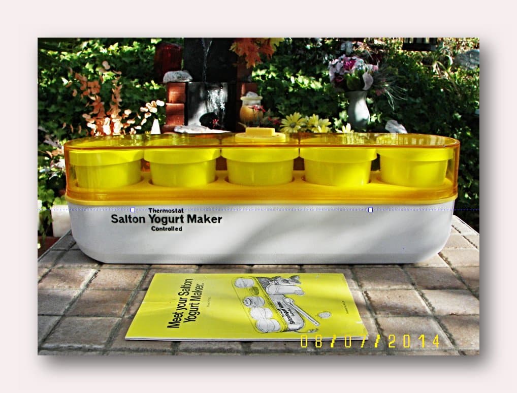 Vintage Salton Cosmopolitan Yogurt Maker - Model #YM-4