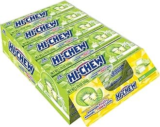 - Kiwi Sticks, 15-Pack, Unique Fun Soft & Chewy Taffy Easter Candy, 1.76oz Each - Made with Immensely Juicy Fruity Flavors