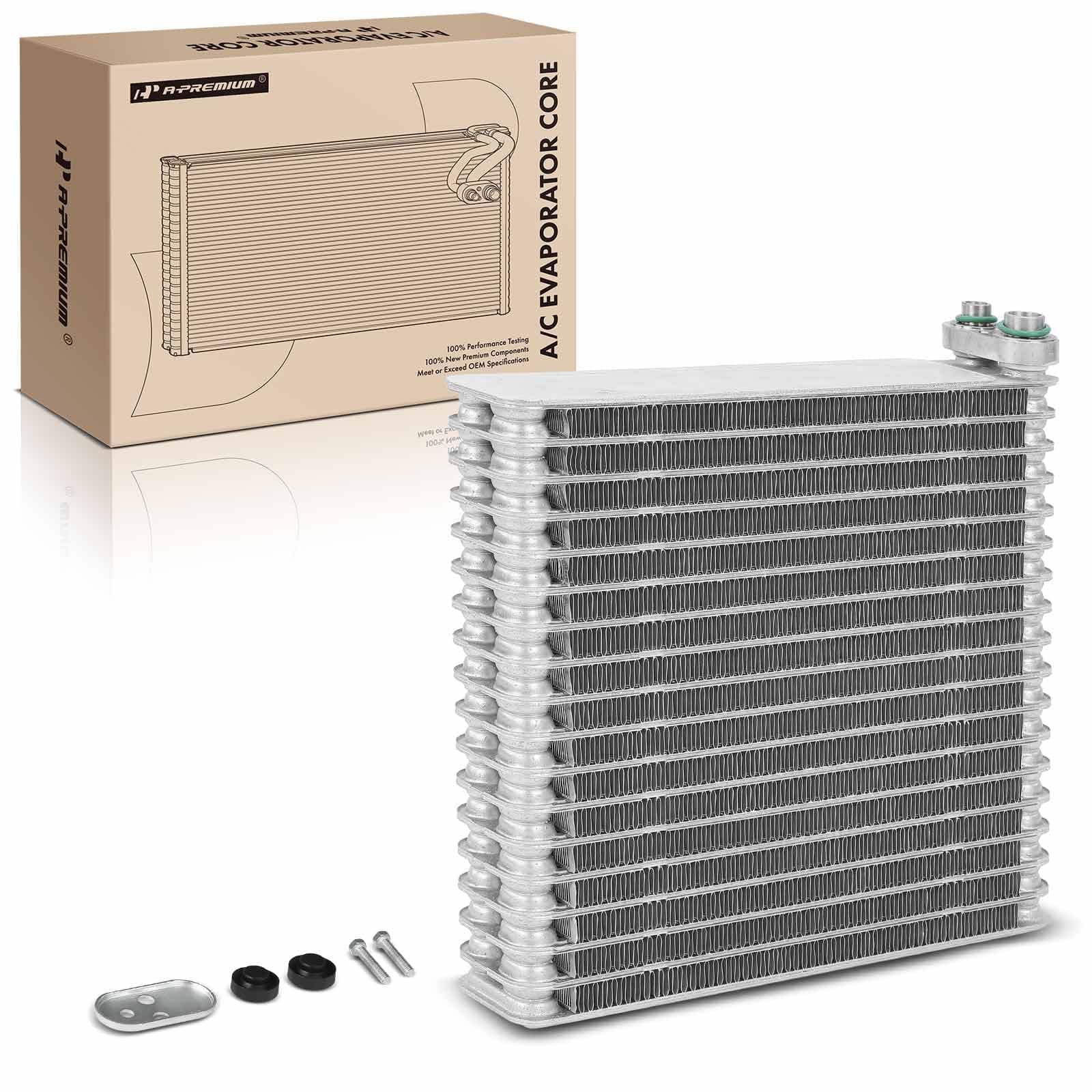 A-Premium A/C Evaporator Core Compatible with Nissan Versa 2012-2019, Versa Note 2014-2019, with Pressing Plate