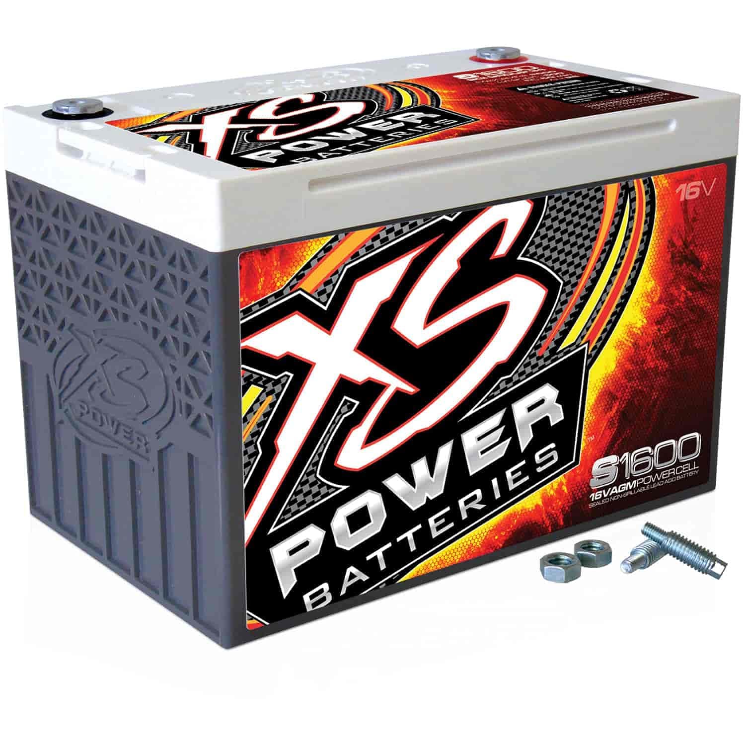 XS Power S1600 Lightweight 16 Volt AGM Racing Battery