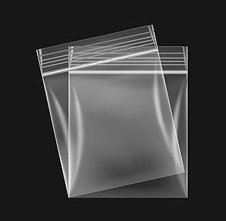 100 Grip Seal Freezer Bags *CHOOSE YOUR SIZE*| Strong Resealable and Reusable Clear Plastic Zip Lock Bags |Used for Food Storage Jewellery Medicine (3.5 x 4.5 Inch)