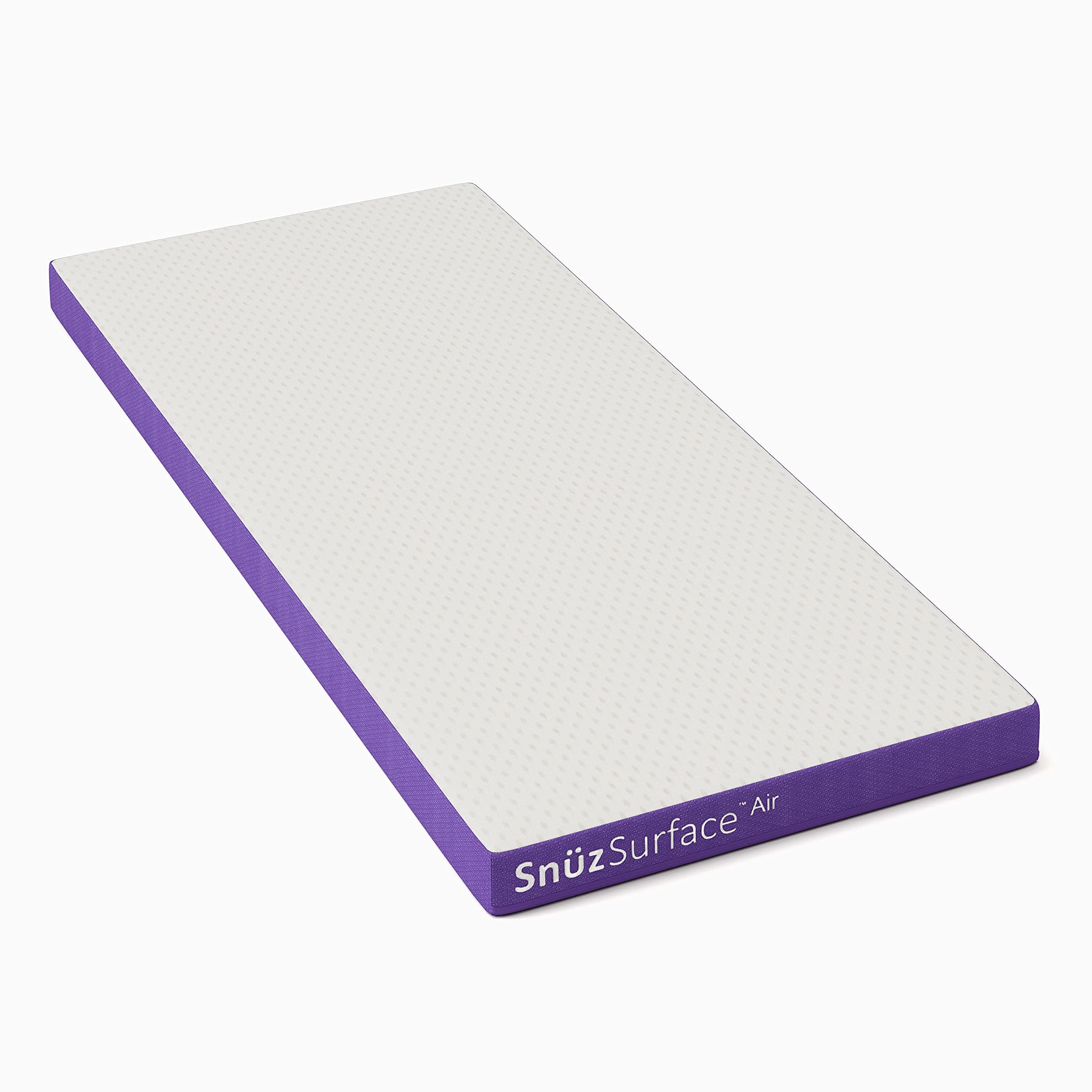 Snüz SnuzSurface Air Crib Mattress SnuzPod4 | 3D Breathable Mesh Surface | Firm Support for baby | Infant/ Baby | Suitable from 0 to 6months Mattress Size: 42x77x3cm