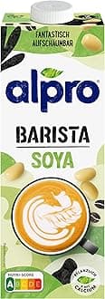 Alpro Soya Milk for Professionals 1 Litre (Pack of 12) - Dairy Free alternative perfect for hot drinks