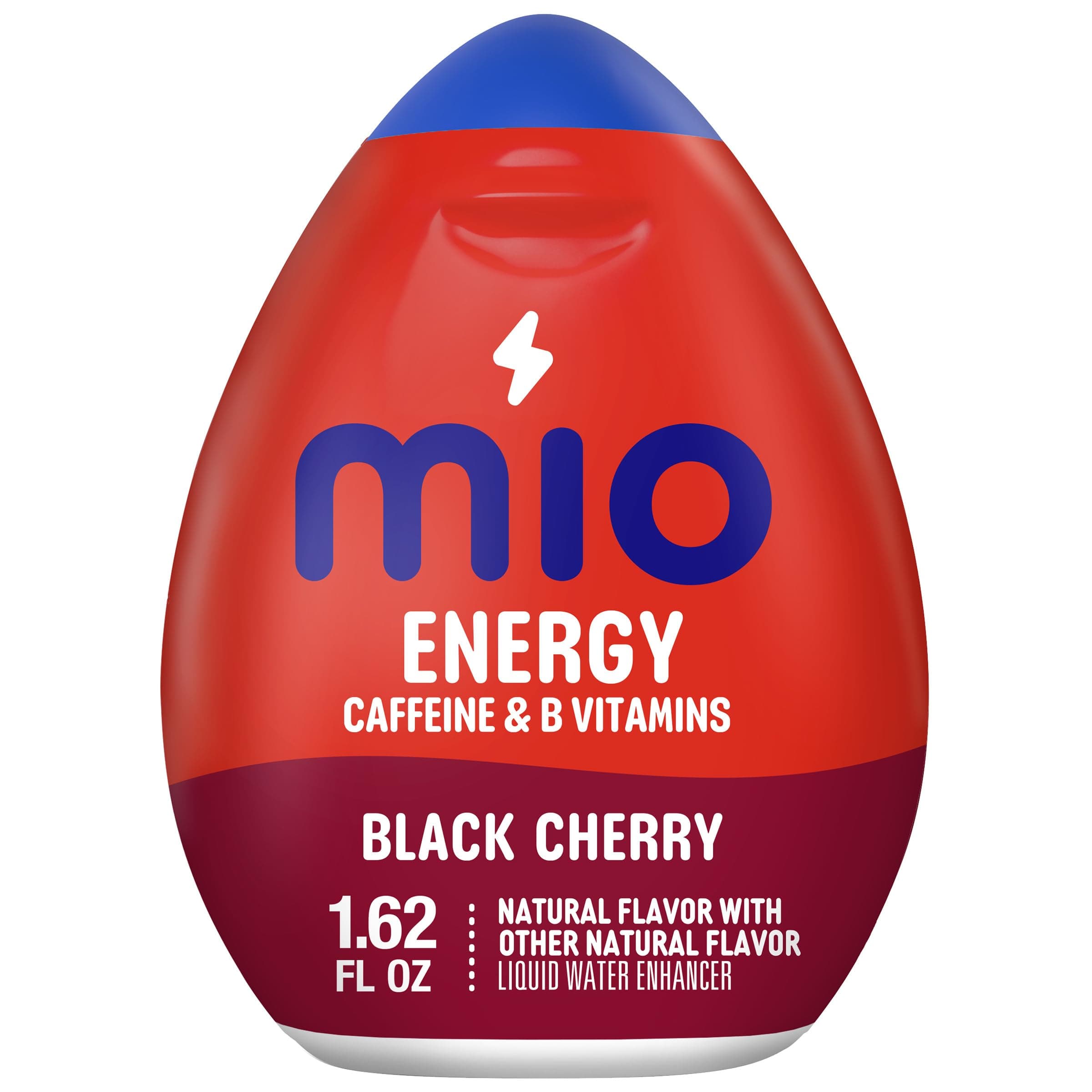 Energy Black Cherry Flavored with Other Natural Flavor Liquid Water Enhancer, 1.62 fl oz Bottle