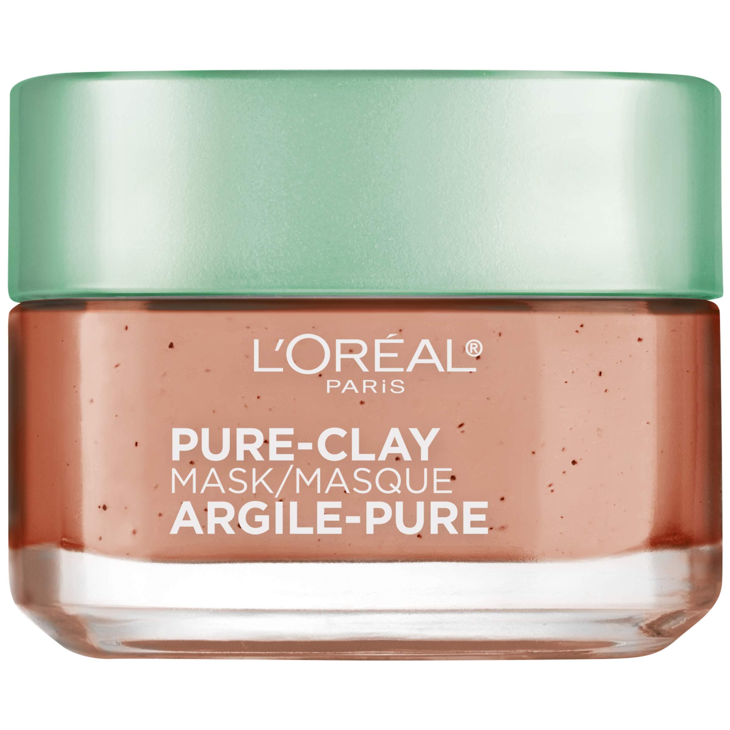 Skincare Pure Clay Face Mask with Red Algae for Clogged Pores to Exfoliate And Refine Pores, Clay Mask, at home face mask, 1.7 oz.