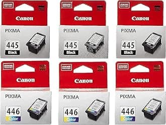 PG-445/CL-446 BK/C/M/Y Ink Cartridge Multipack - 3 Pack, Black, Medium