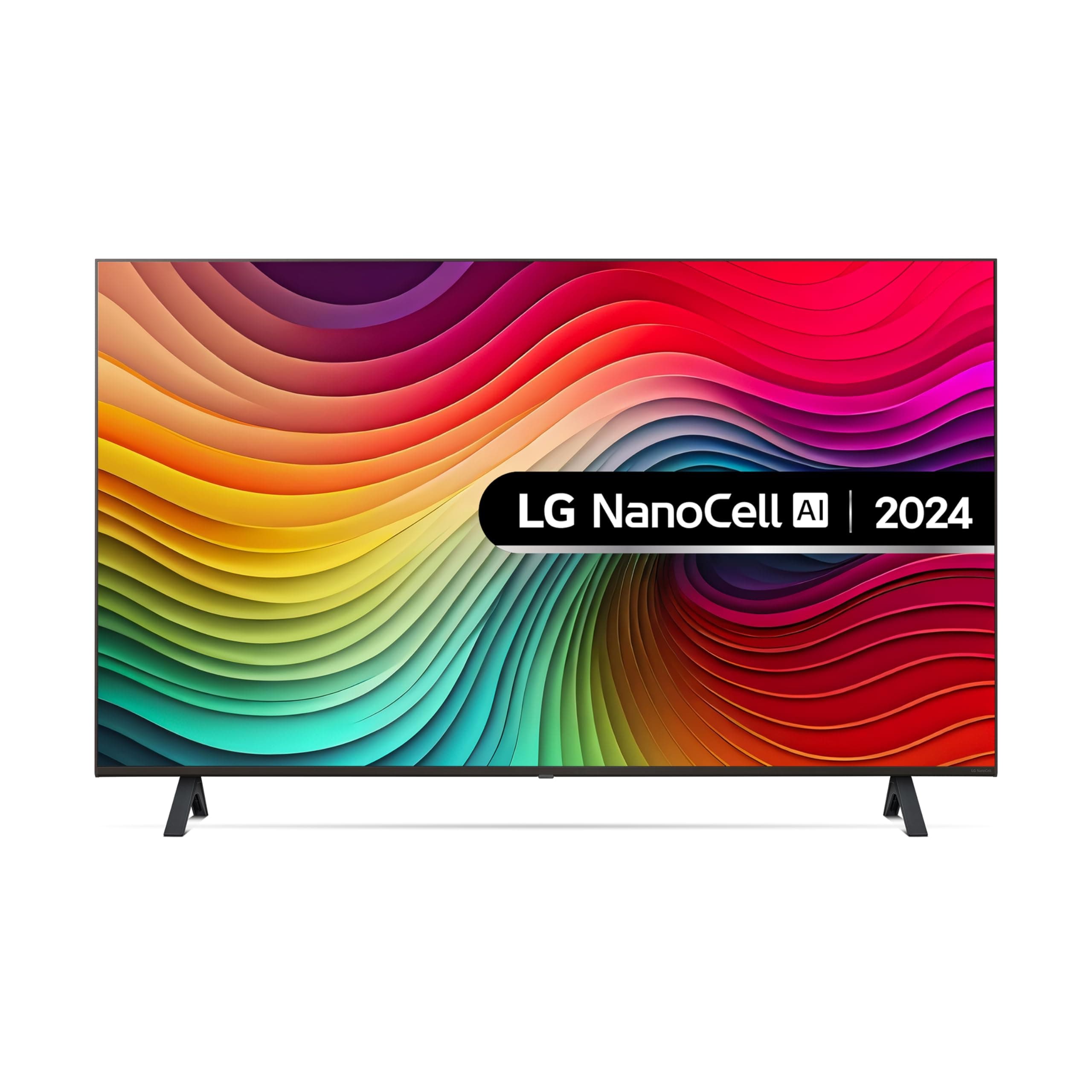 LG 43NANO82T6B 43-Inch Nanocell AI 4K UHD Smart TV, (α5 AI Processor Gen7, Freeview Play and Amazon Alexa, 60Hz), Ashed Blue [Model 2024]
