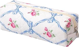 SURBEAV Pencil Case Pen Case Office College School Storage Bag Pouch Holder Box Organizer Makeup Pouch Cosmetic Bag Aesthetic Cute Pencil Case for Girls Boys Kids (ZC)