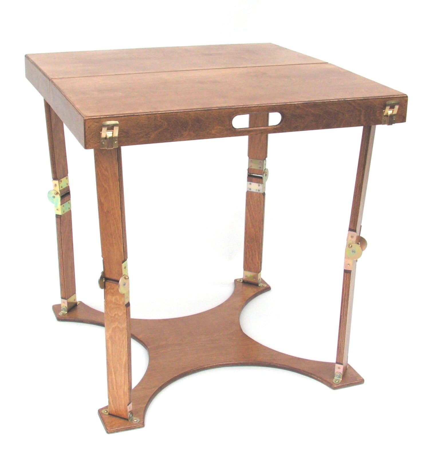 Spiderlegs HOMEWORK DESK OR SMALL CAFE TABLE, Warm Oak