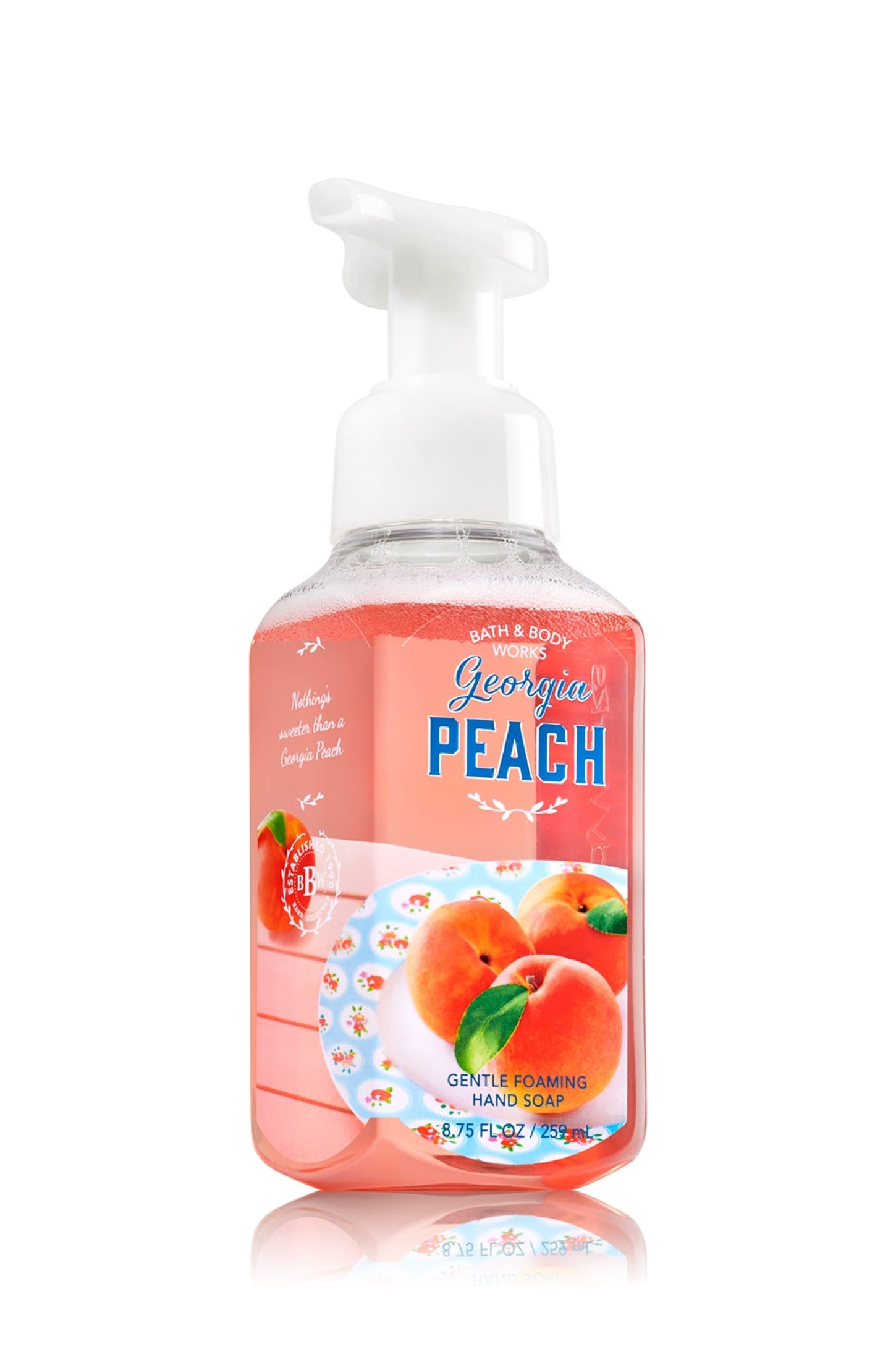 Bath & Body Works Gentle Foaming Hand Soap Georgia Peach 8.75oz