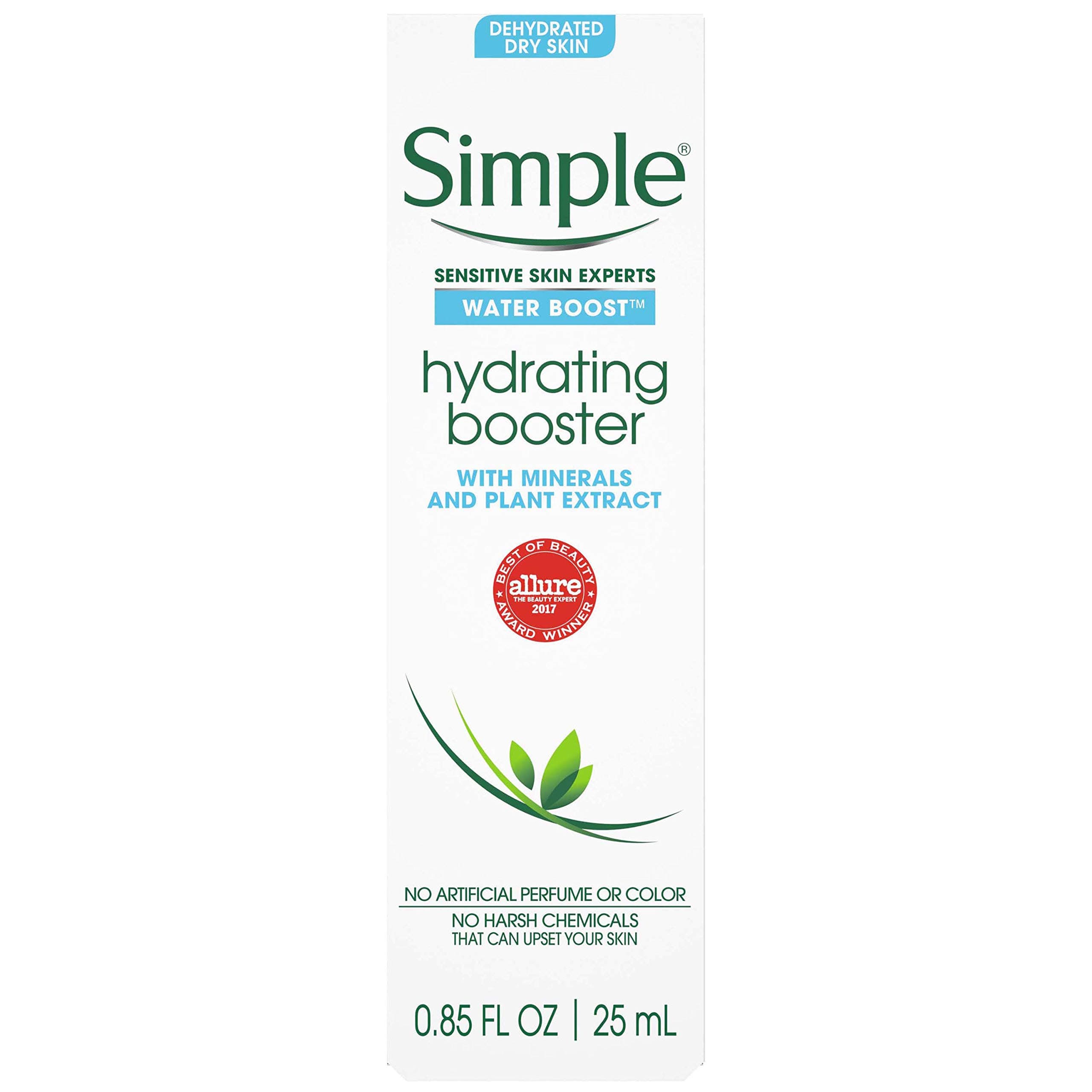 Water Boost Liquid Hydrating Booster Sensitive Skin 1 Oz