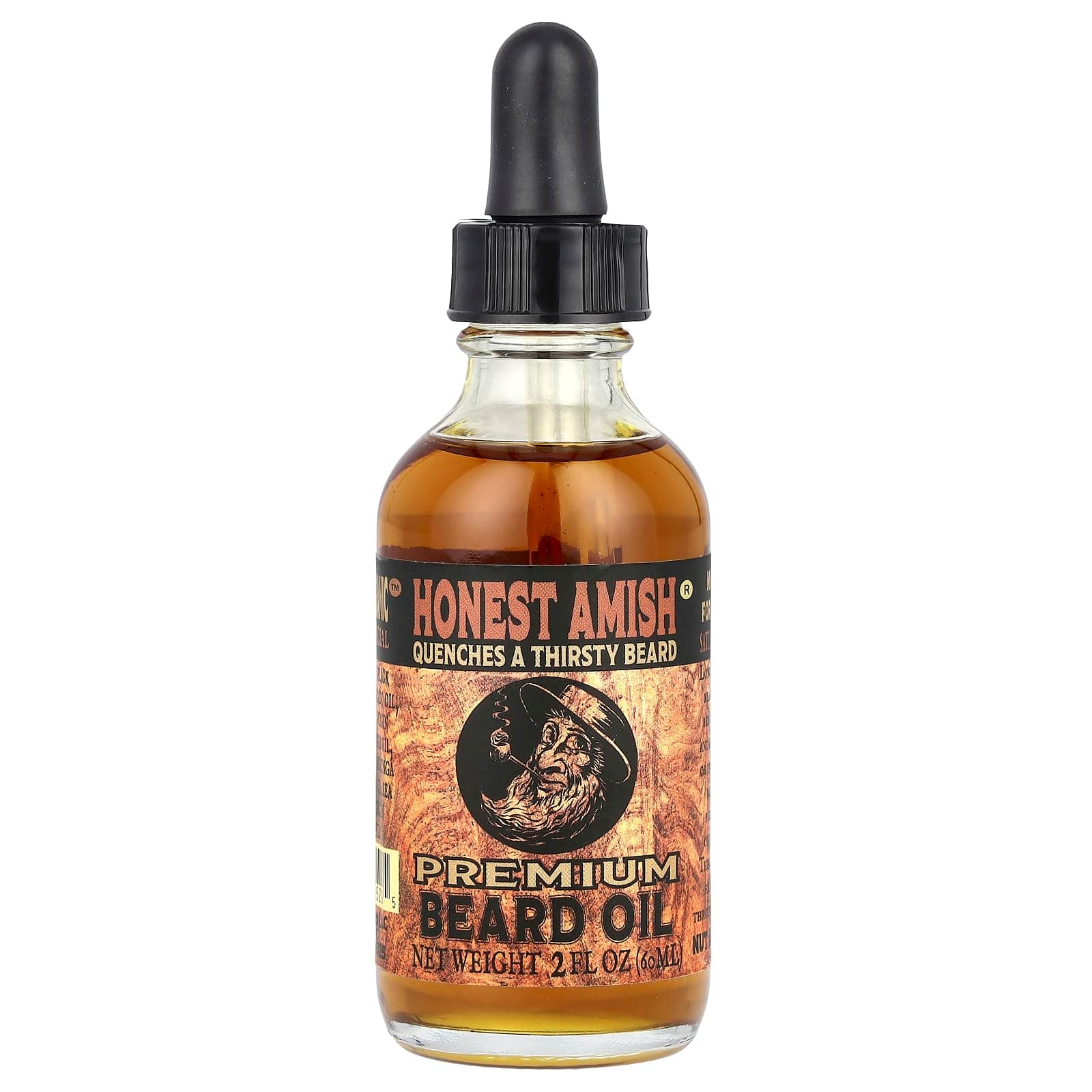 Premium Beard Oil - 2 Ounce by Honest Amish