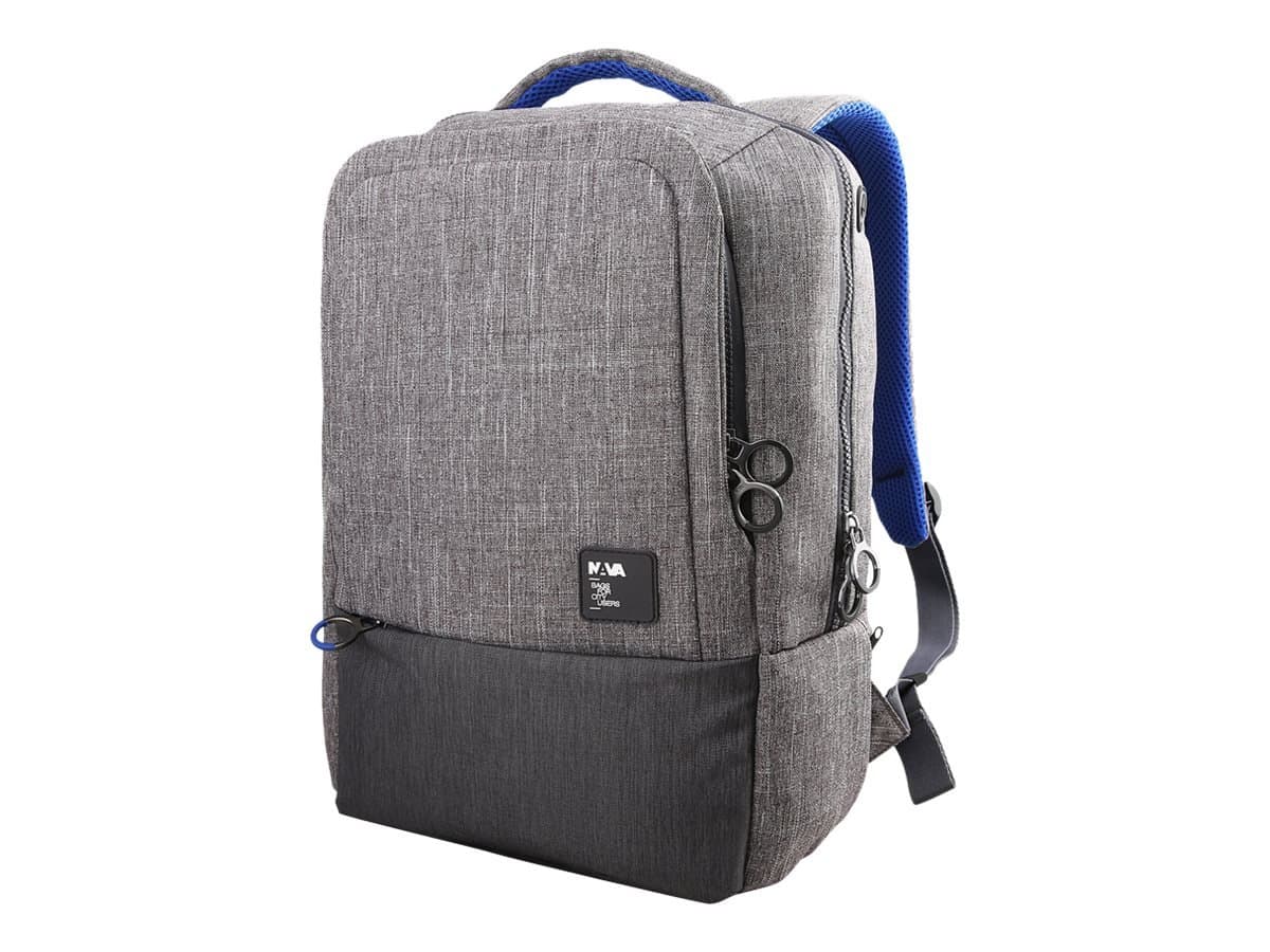 Lenovo 15.6 On trend Backpack by NAVA GX40M52033, Grey, 15.6 inches