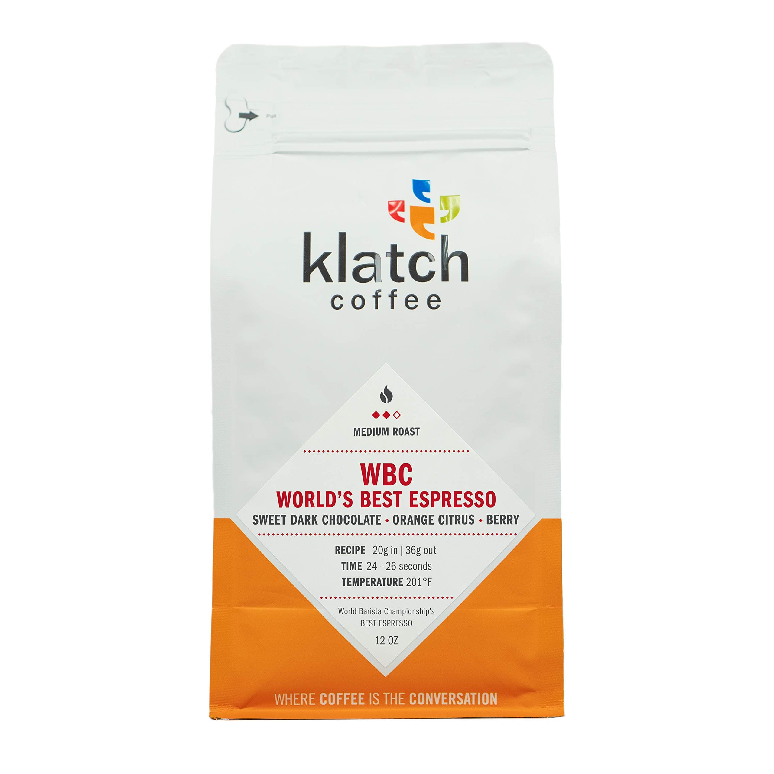 Klatch Coffee | 12oz bag | WBC World’s Best Espresso