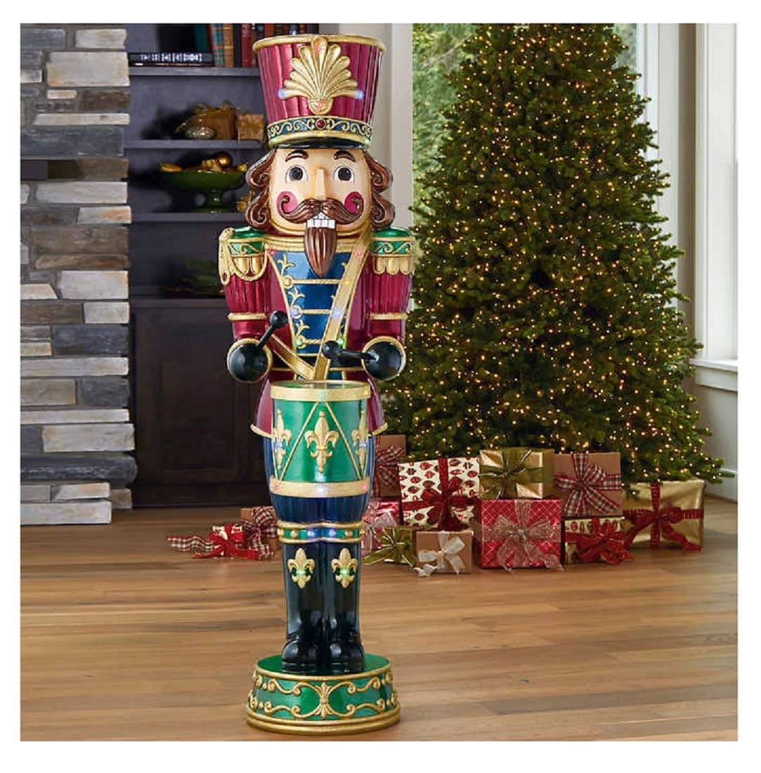 6' Animated Musical LED Nutcracker