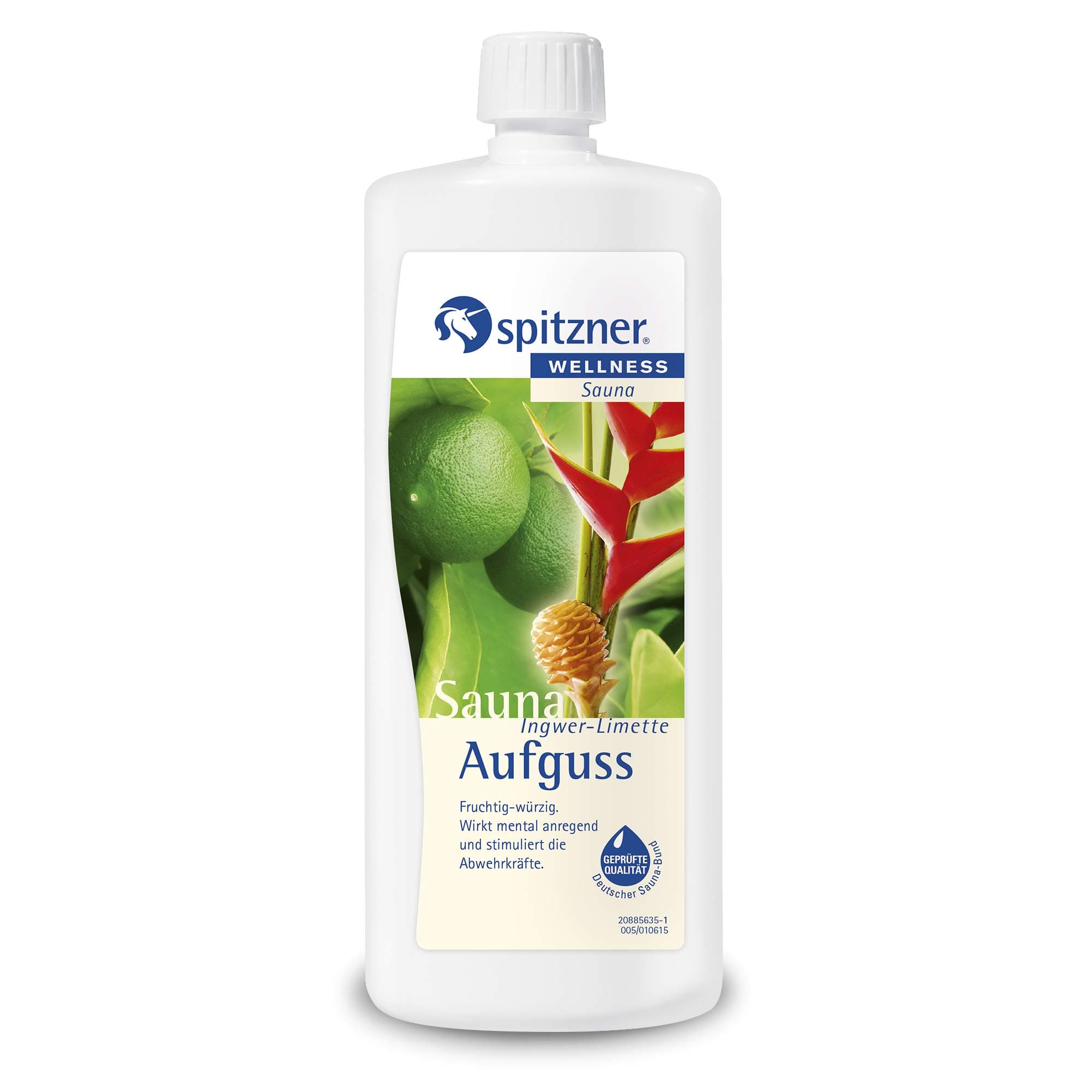 Spitzner Sauna Infusion Ingwer Limette 1000ml