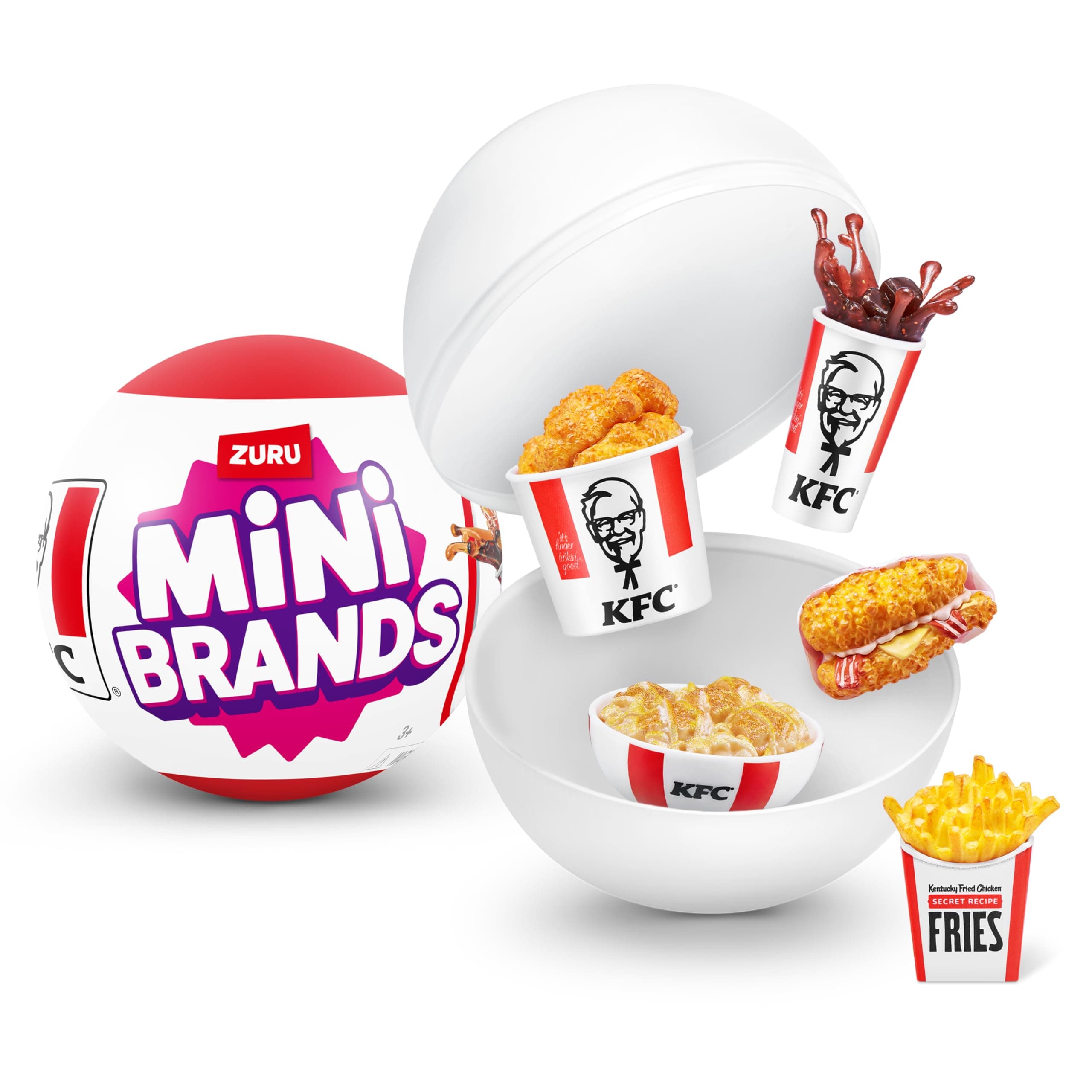 ZURU Mini-Brands KFC Series 1 Mystery Capsules 5 Pack