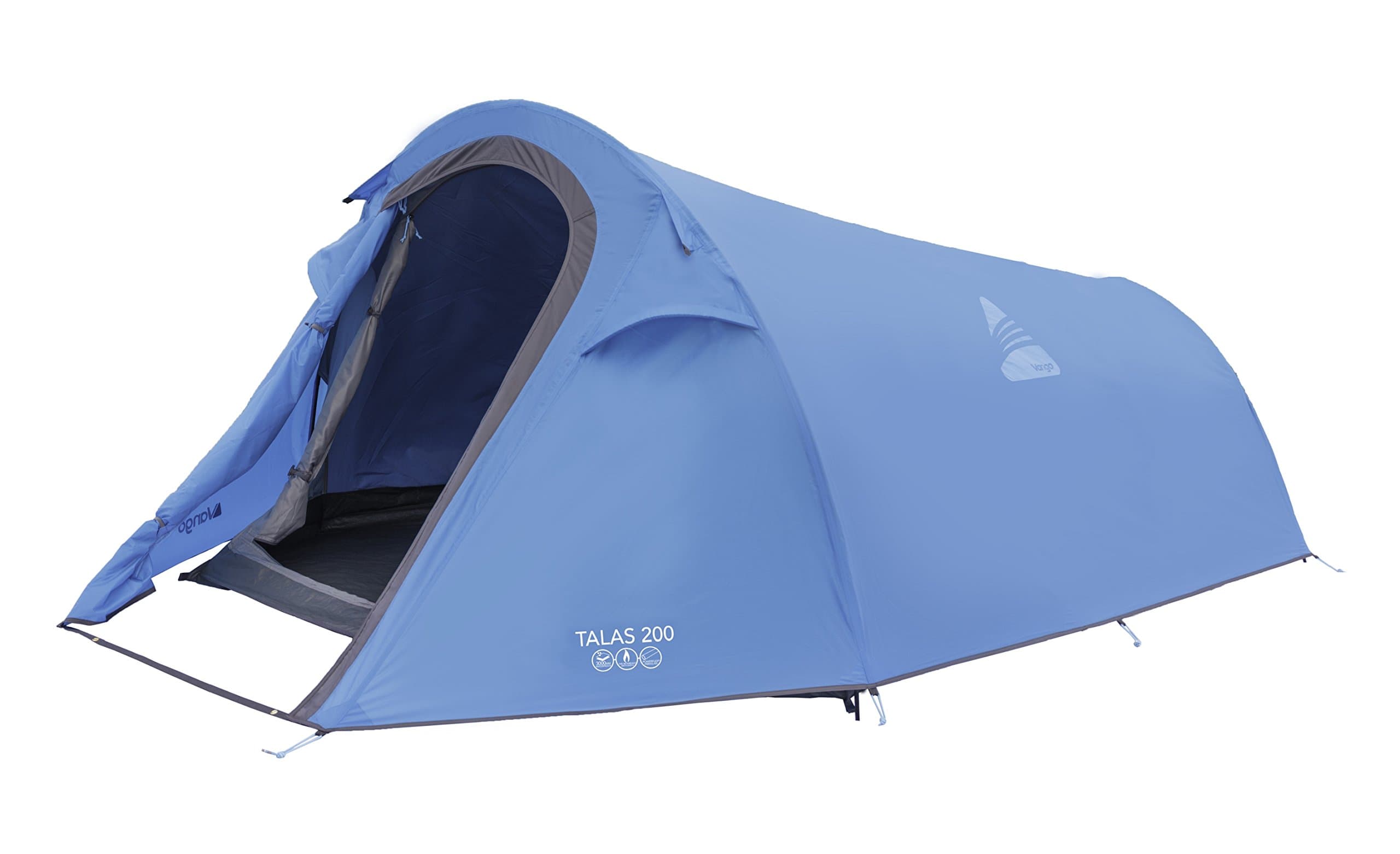 Talas 200 Tunnel Tent [Amazon Exclusive] Easy To Pitch 2 Man Tent Waterproof for Adventure Camping