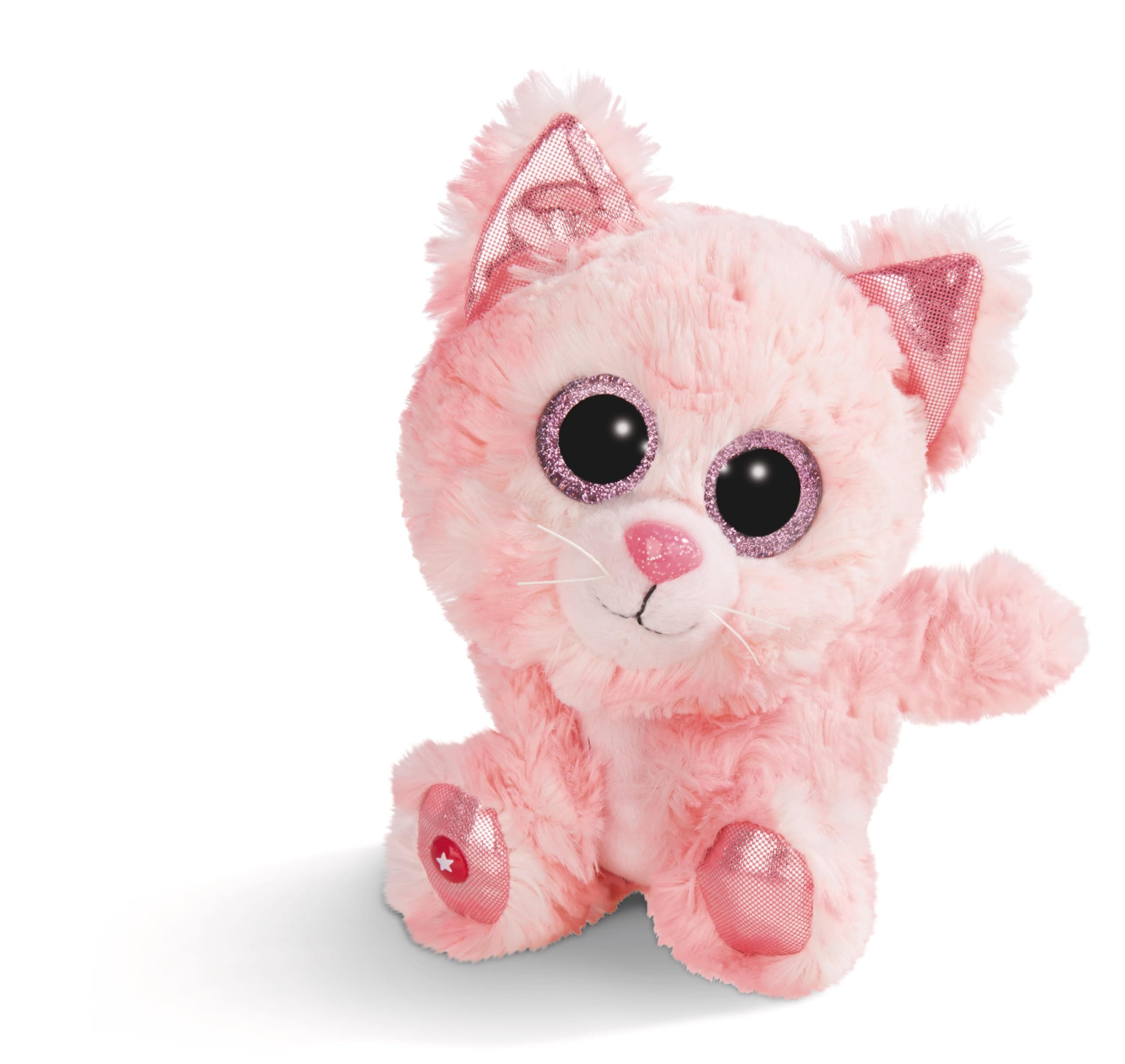 GLUBSCHIS Cuddly Toy Cat Dreamie ,Pink,15cm,45554