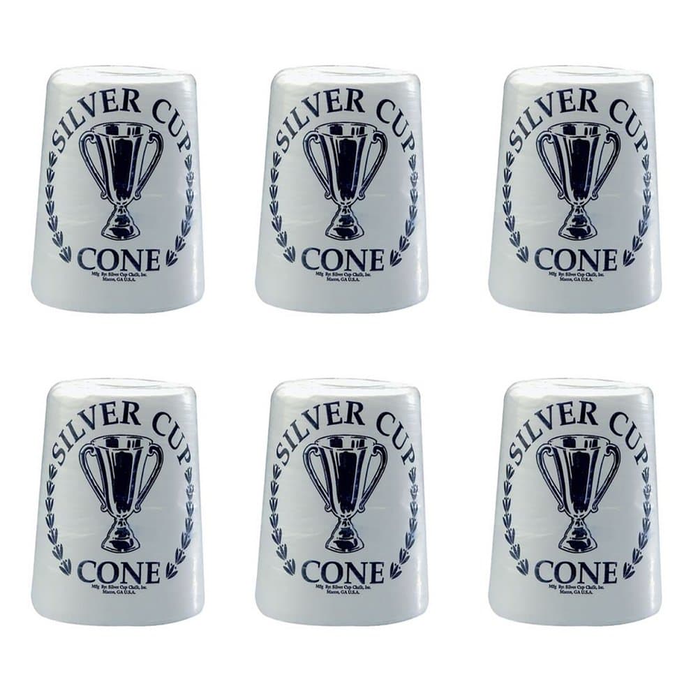 Silver Cup Cone Chalk (Case of Six)