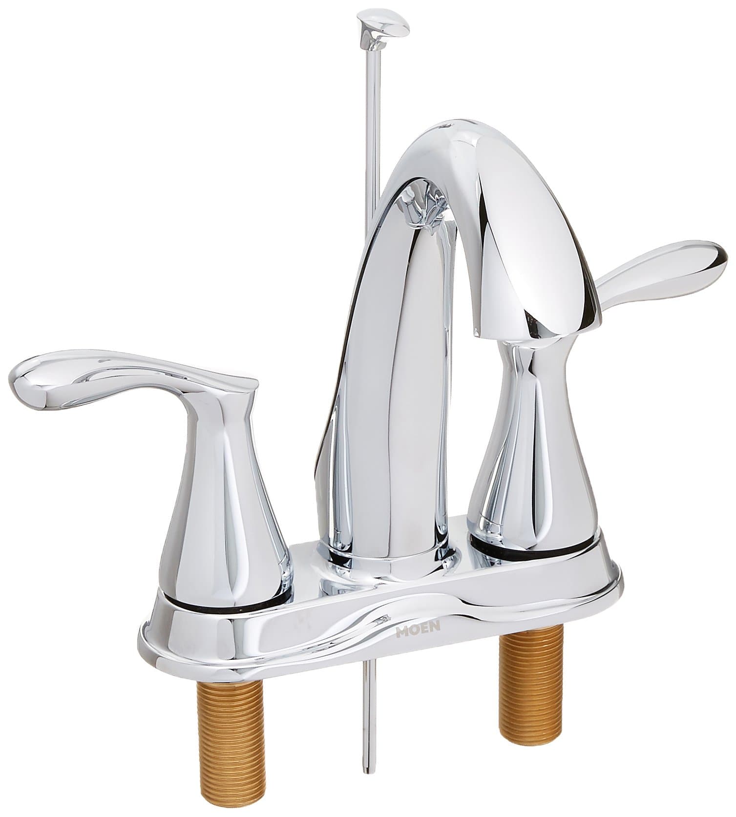 Moen WS84948 Varese Two-Handle High Arc Bathroom Faucet, Chrome