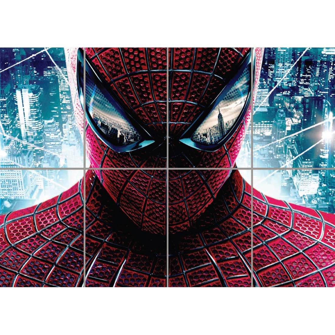 Doppelganger33 LTD Amazing Spiderman Movie Film Comic Book Character Classic Wall Art Multi Panel Poster Print 47x33 inches