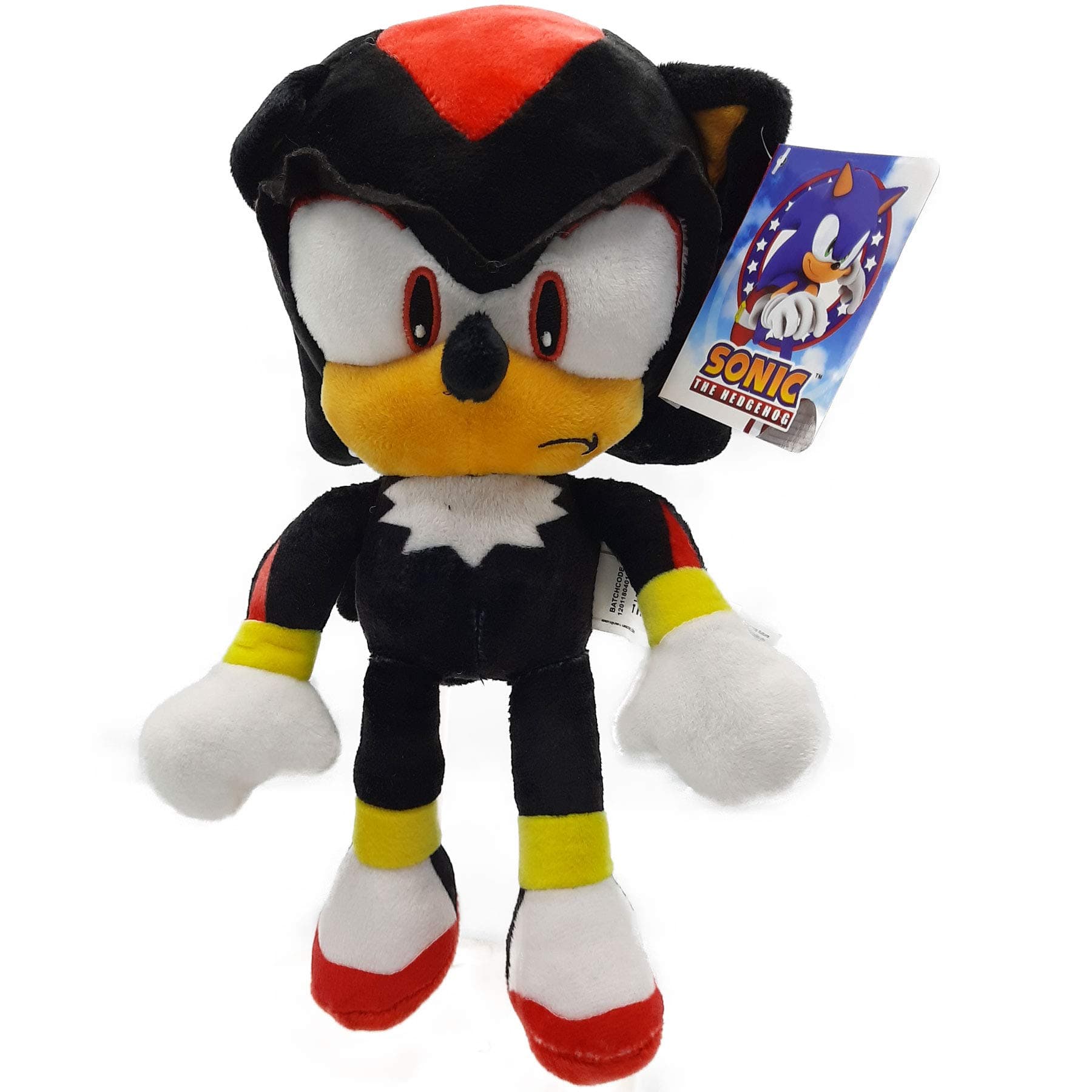 Sonic - Plush toy Shadow the Hedgehog 11'80"/30cm black color Super soft quality
