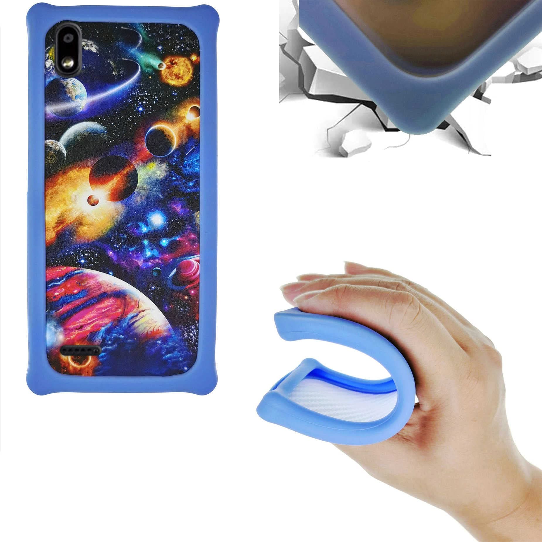 Case for ZTE Blade T2 T2 LITE Gabb Z1 Case PC Backplane + Soft Silicone Phone Cover KB-XQ