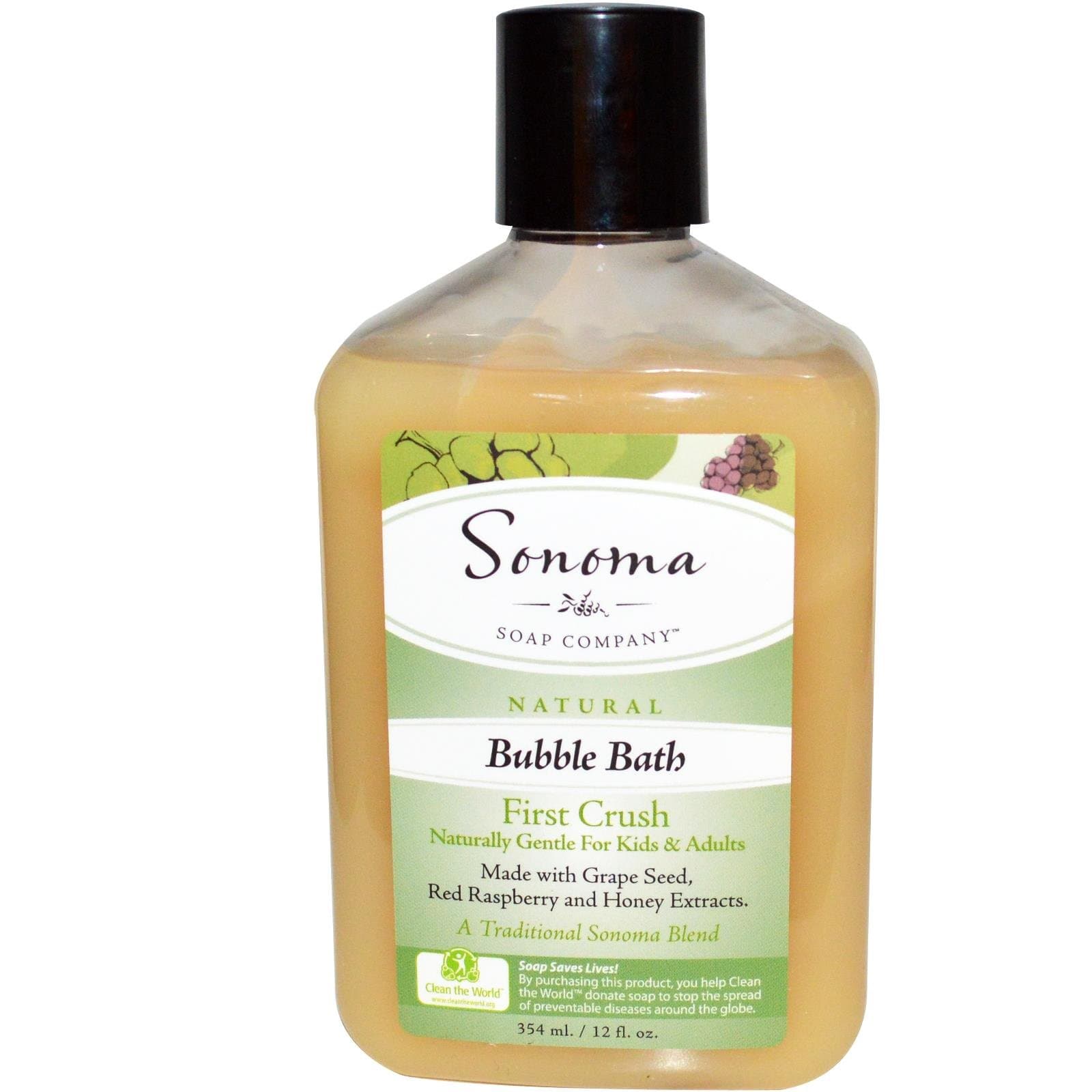 Sonoma Natural Daily Shampoo, First Crush, 12 Fluid Ounce