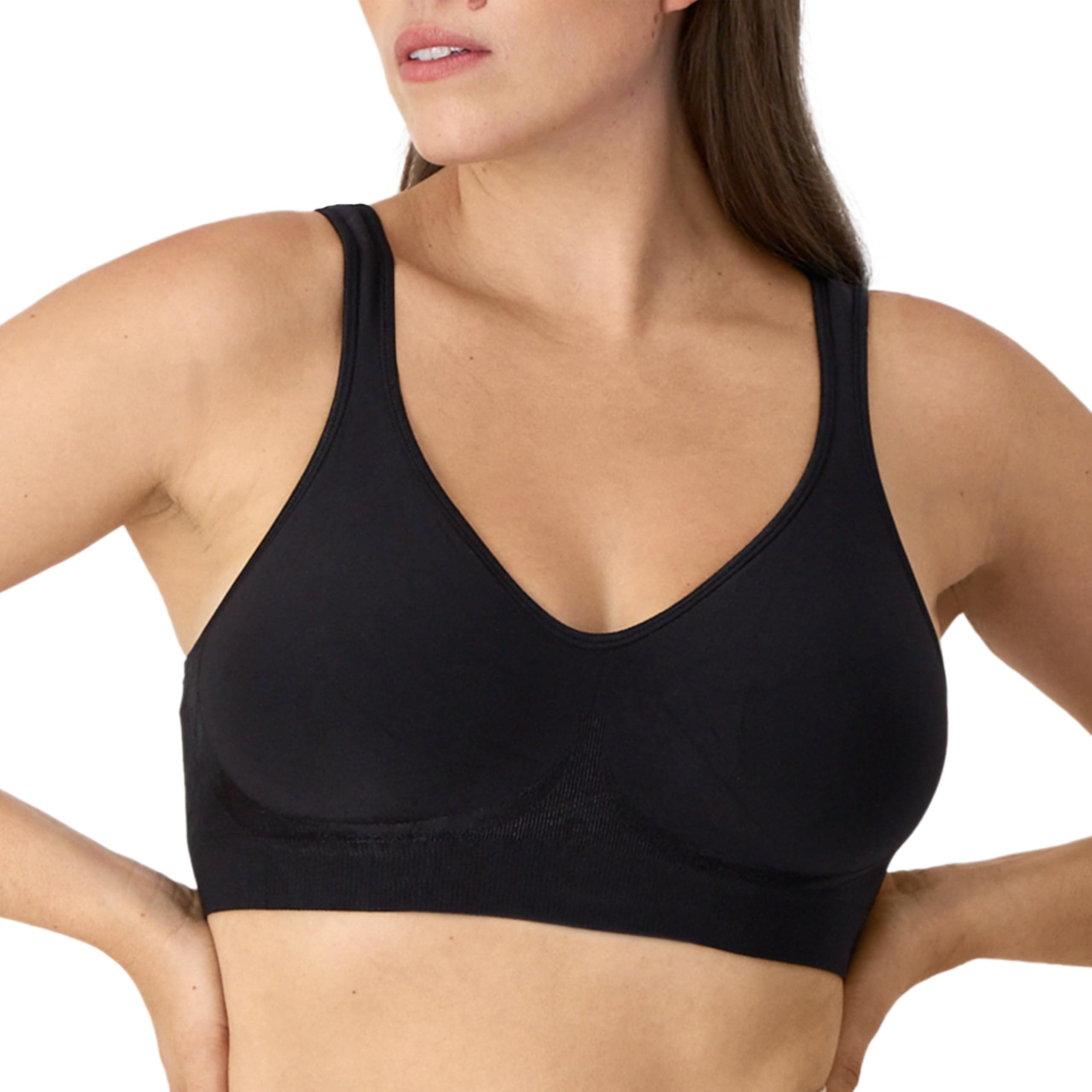 Bali Women's Comfort Revolution Non-Wired Bra with Intelligent Sizes