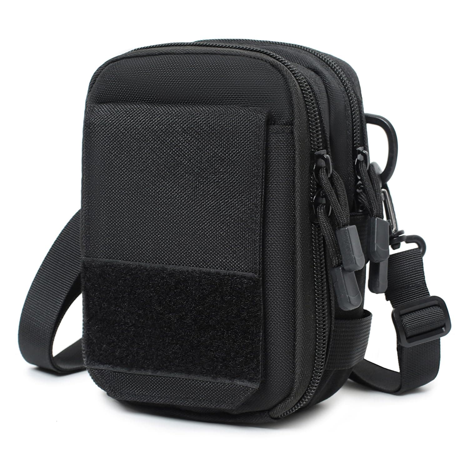 Tactical Molle Phone Pouch EDC Utility Belt Pouch Waist Bag with Shoulder Strap