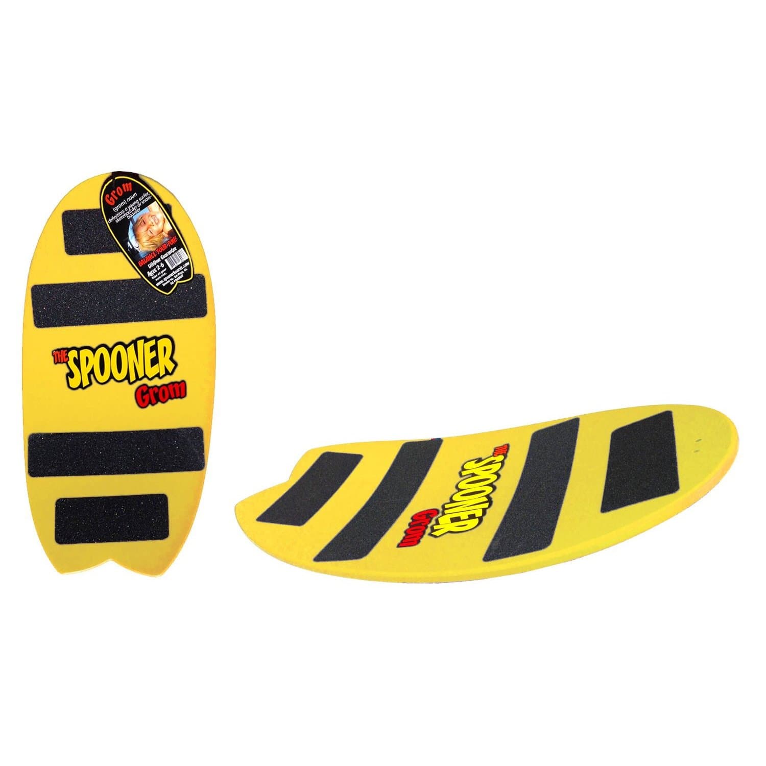 Spooner Boards Spooner Lil Grom Board Yellow - Kids Sports (GM18YL)
