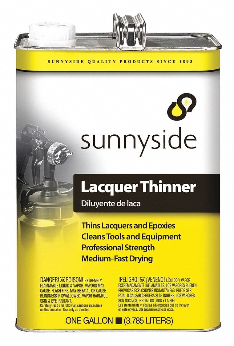 Sunnyside Corporation 457G1 Lacquer and Epoxy Thinner, Gallon, 6 Pack