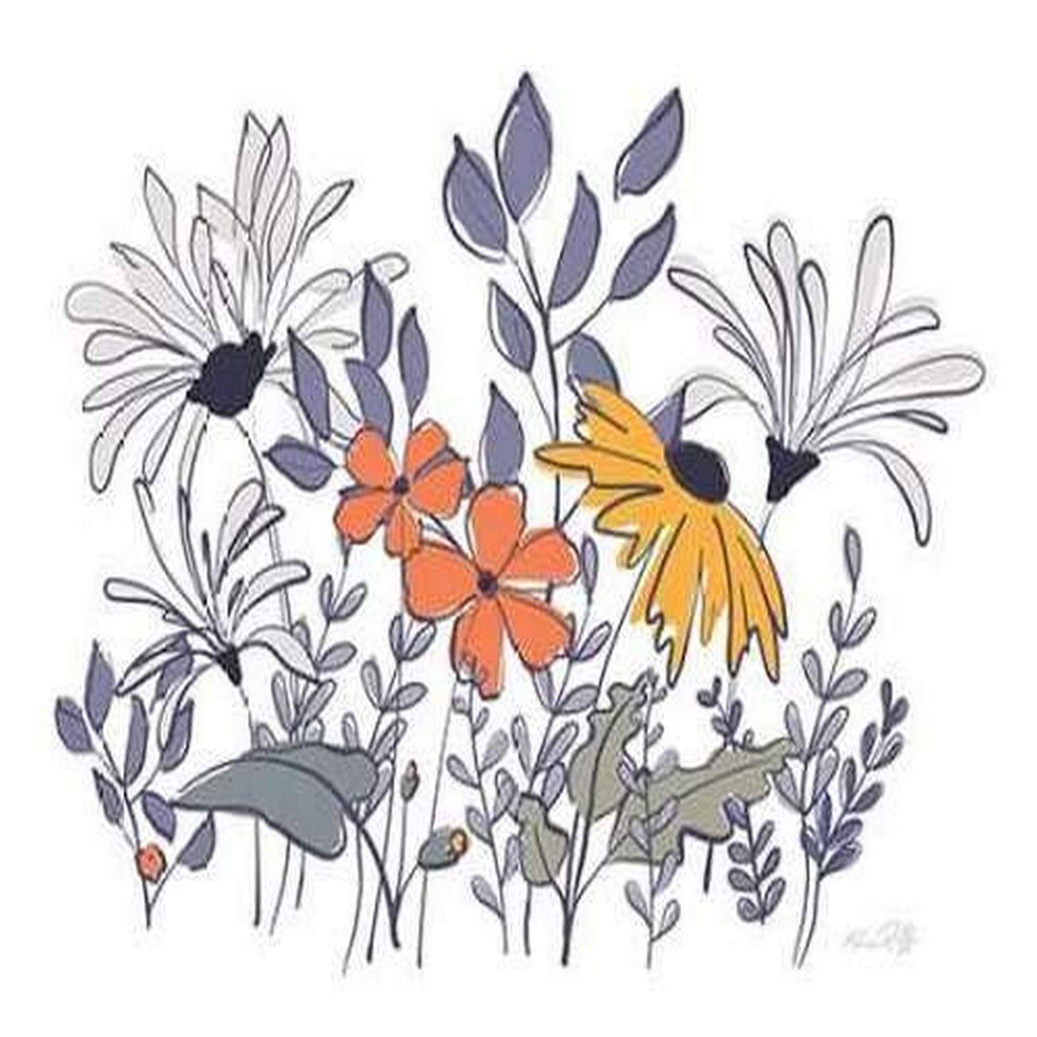 Primavera Garden I Poster Print by Kris Ruff (9 x 12)