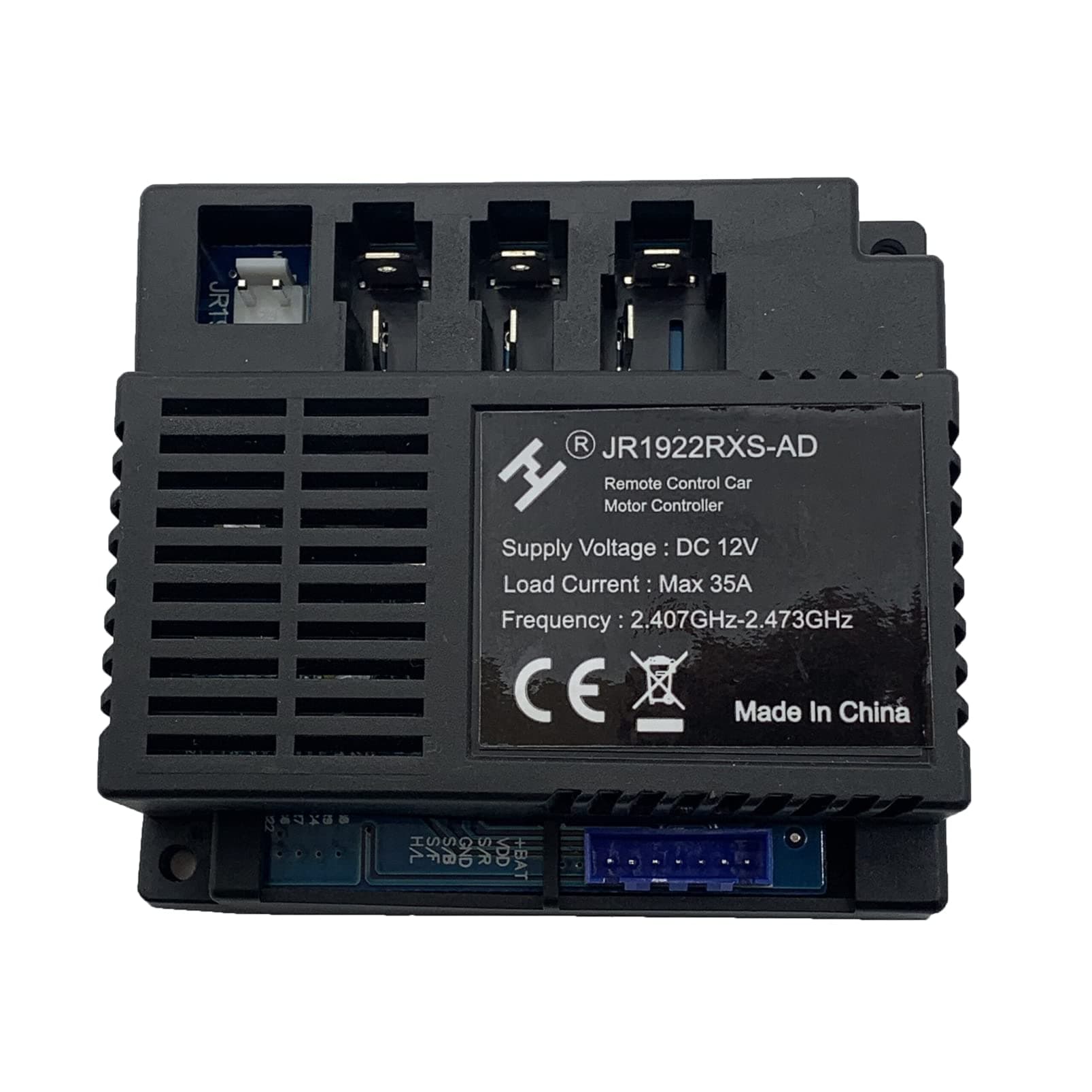 JR1922RXS-AD Control Box Receiver Match 2.4G Bluetooth Remote Control, Accessory Receive Controller Signal Install Children's Electric Ride on Kids Car Replacement Parts