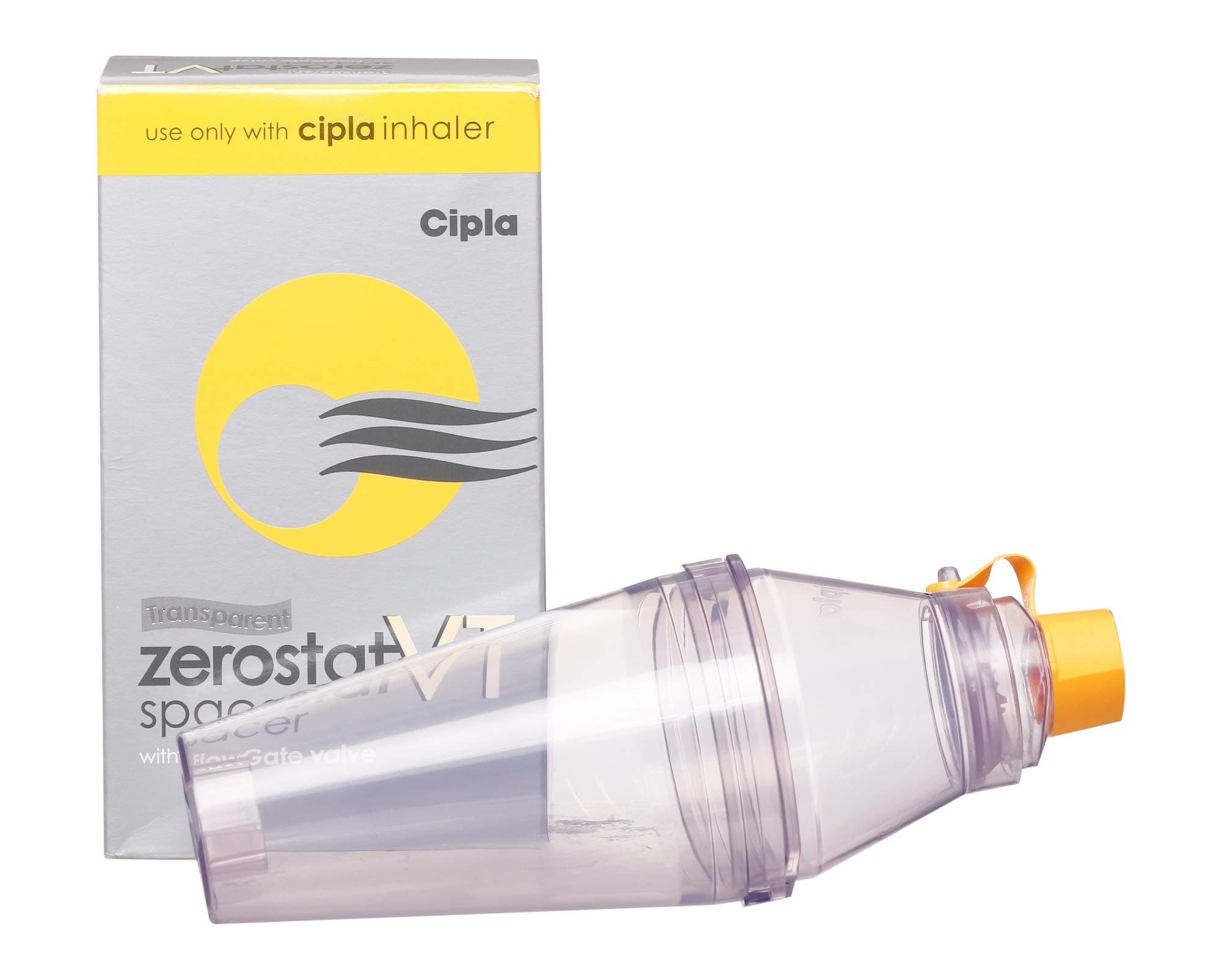 Cipla Zerostat Vt Spacer, Pack of 1, Multicolour