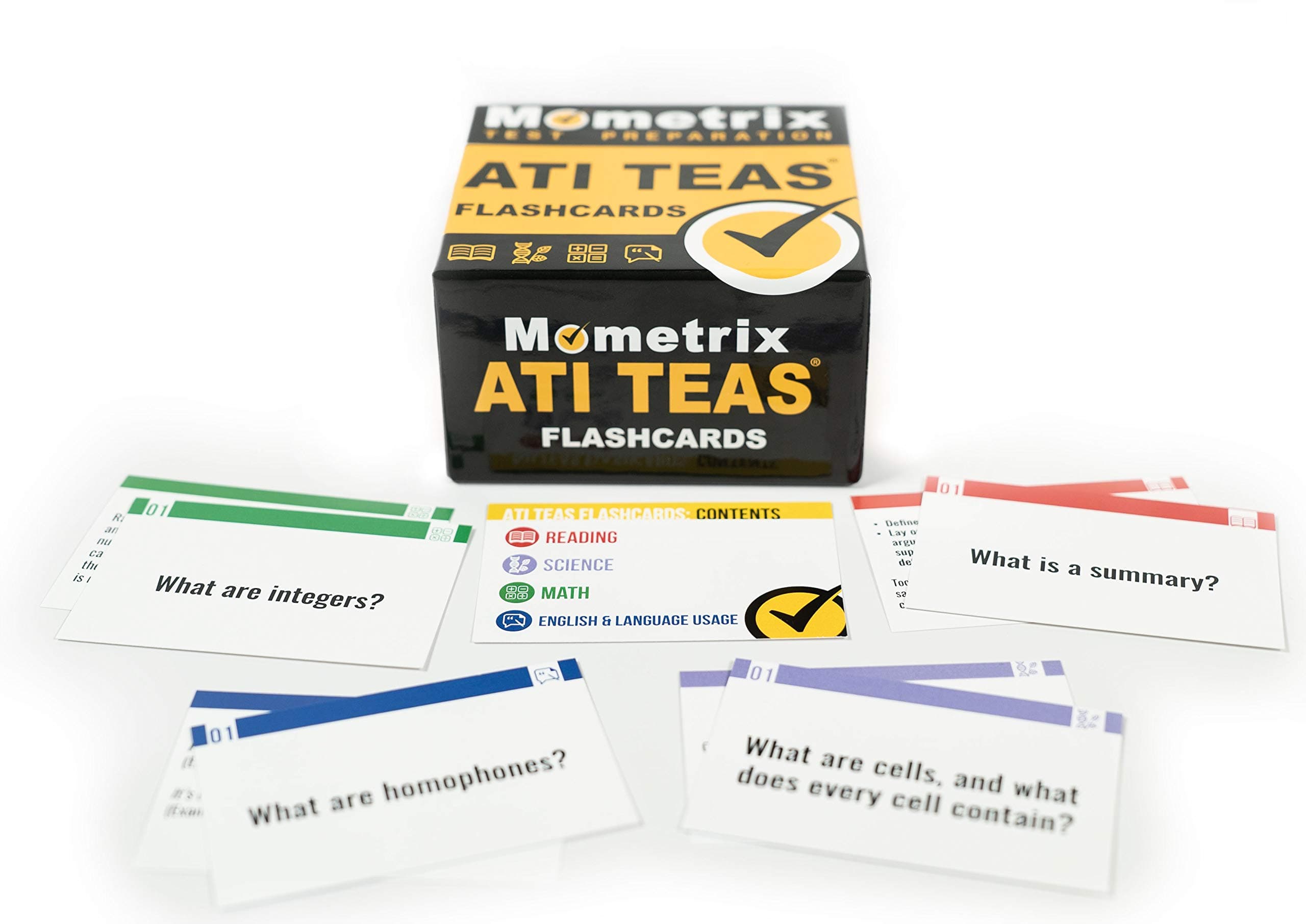 ATI TEAS Test Flashcards: ATI TEAS 7 Exam Flash Cards Study Guide 2026-2027 with Practice Test Questions [7th Edition] (Mometrix Test Preparation)