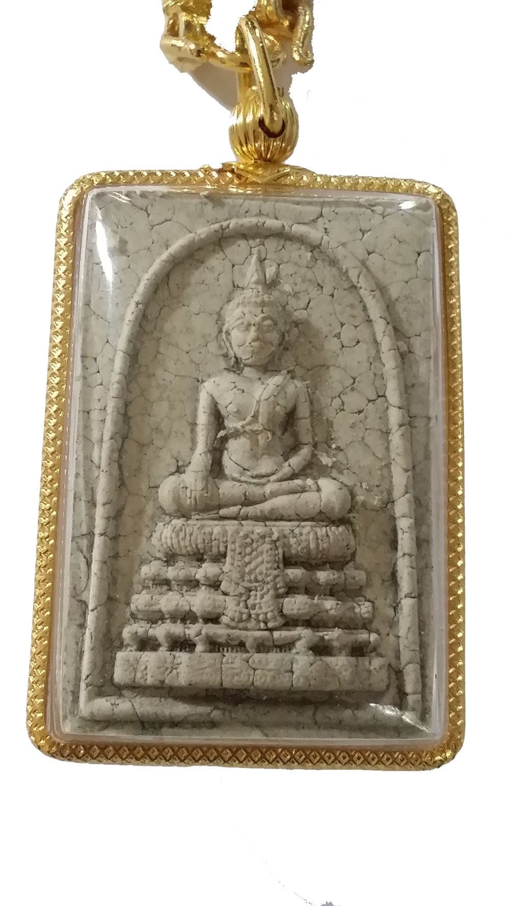 San jewelry Lucky's Charm Prasomdej Wat Rai Khing Wealth Rich Lucky Charm Thai Amulet