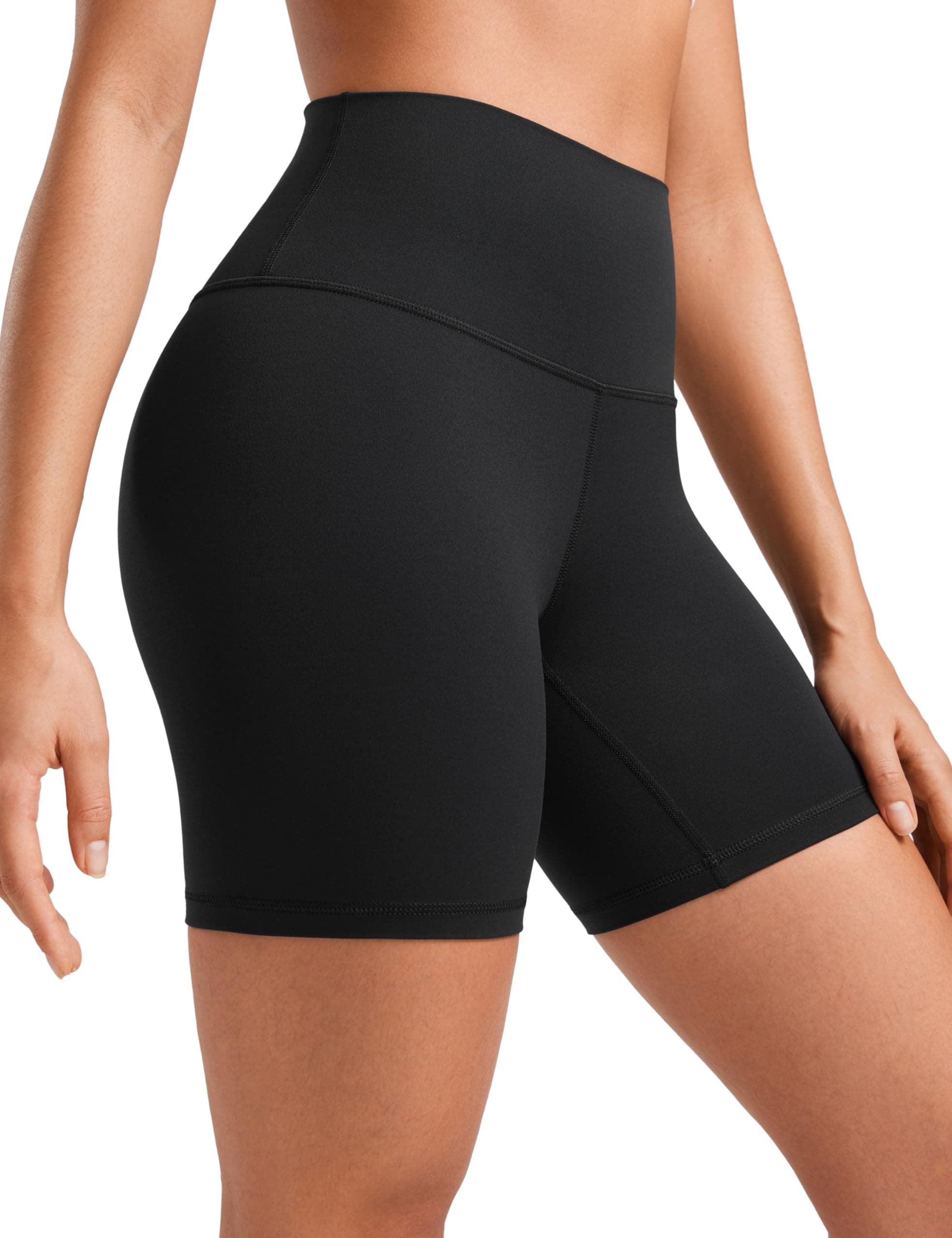 ButterLuxe Biker Shorts 6" - High Waisted Workout Running Volleyball Spandex Yoga Womens