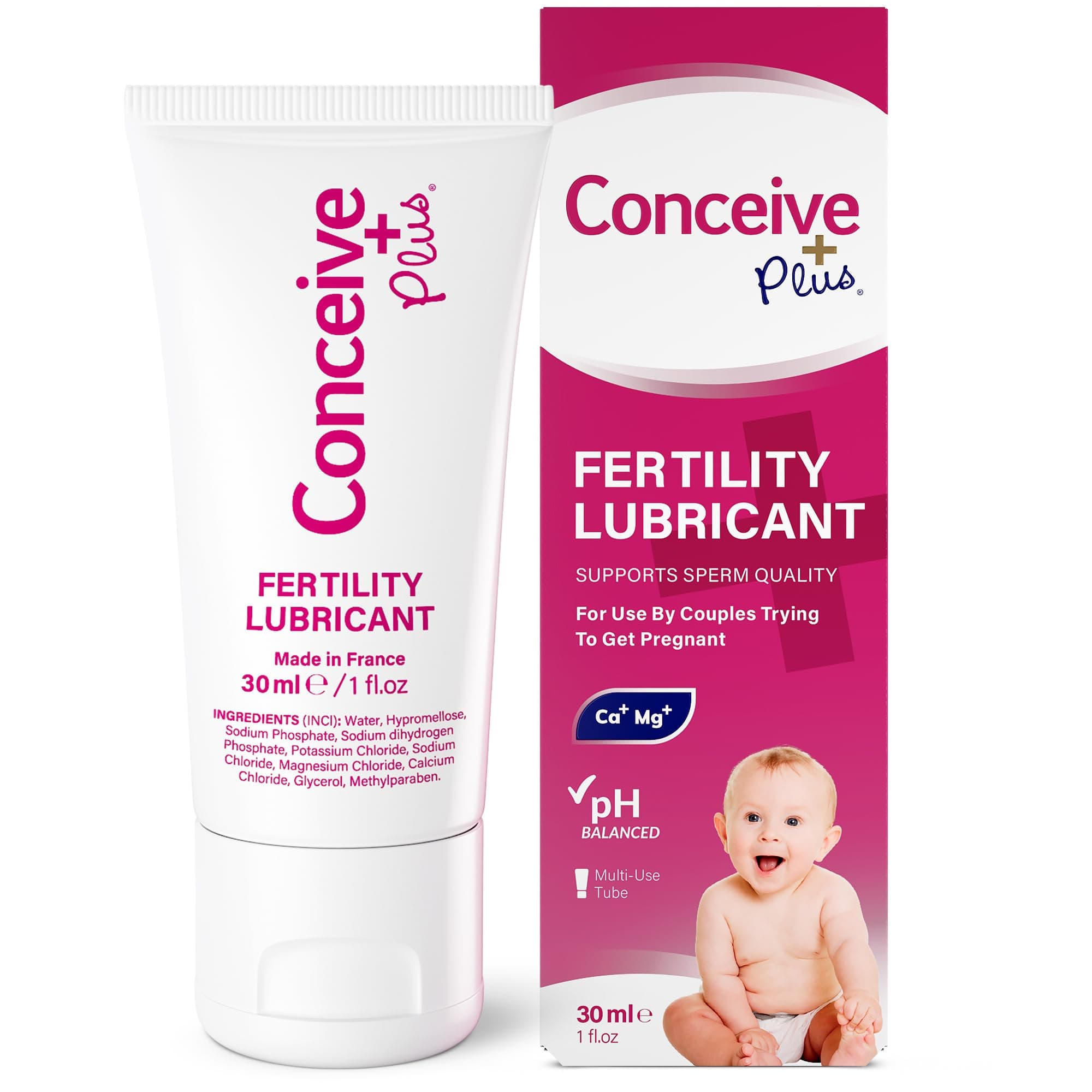 Conceive Plus - Conceive Plus Fertility Lubricant is Tube Heavy Duty - 1 oz