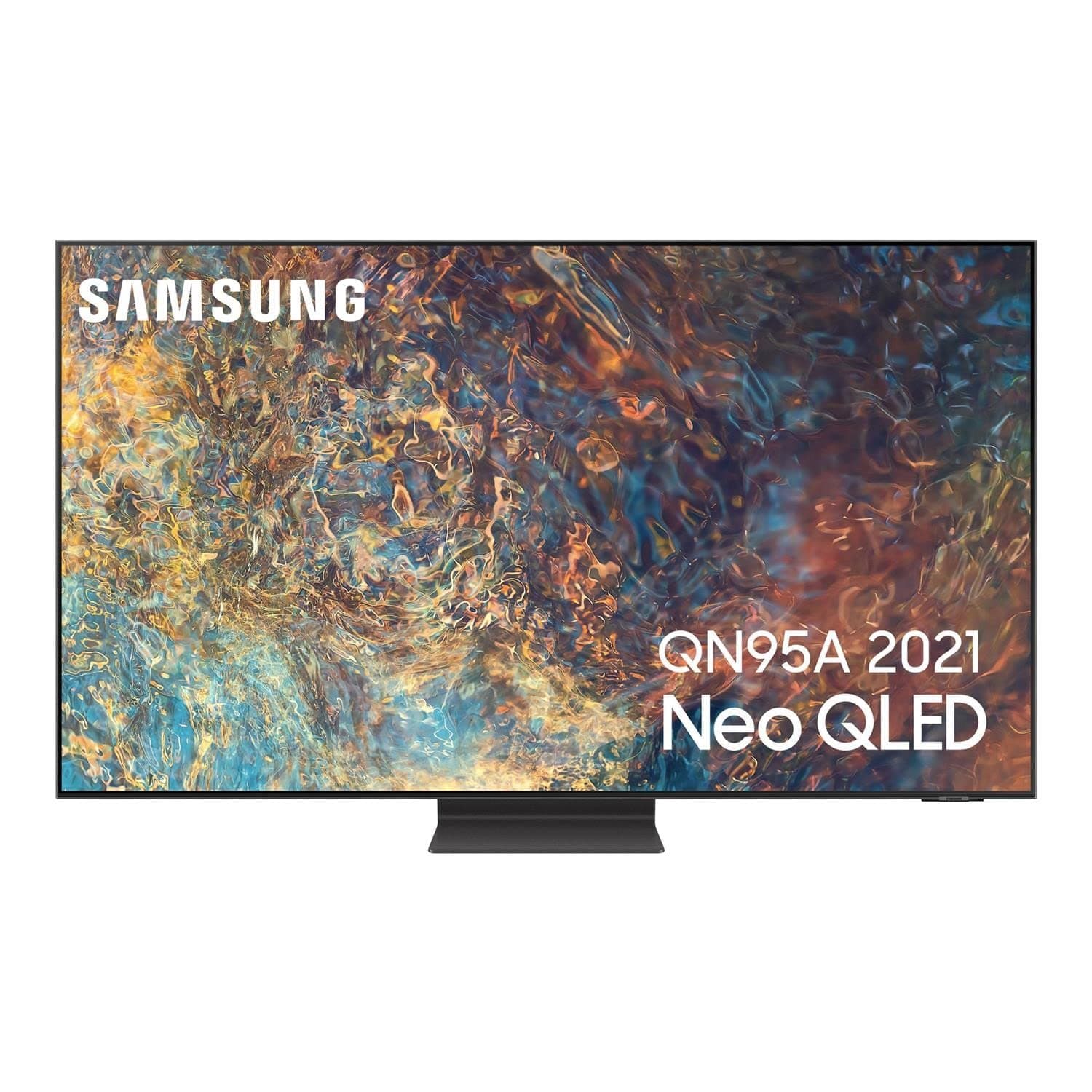 Samsung 75 Inch QN95A Neo QLED 4K Smart TV (2021) - 4K UHD Smart TV With Alexa Built In, Slim One Connect Design & Anti-Reflection Screen, 3D Motion Tracking Audio, Streaming & Gaming – QE75QN95AATXXU