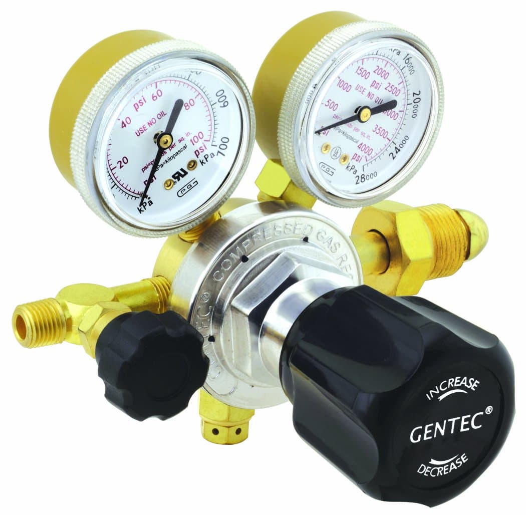 GENTEC G152-DIK-C580-01-NR Single-Stage Brass Regulator