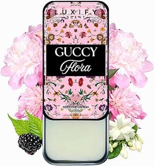 LUXIFY SCENT Guccy Flora Solid Perfume | Easy to Use Natural Deodorant Cream for Men & Women - 10g