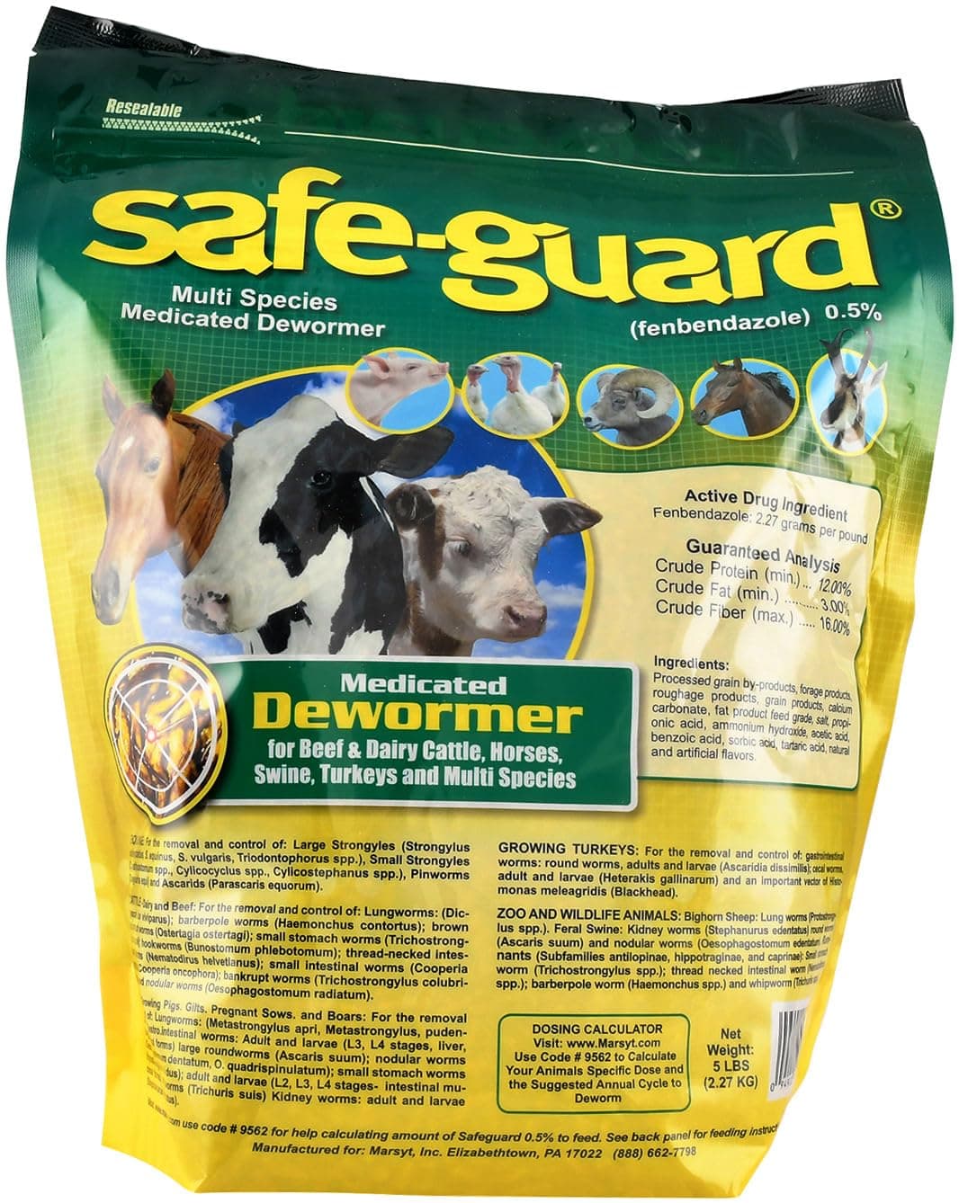 Multi-Species Dewormer, 5 lb