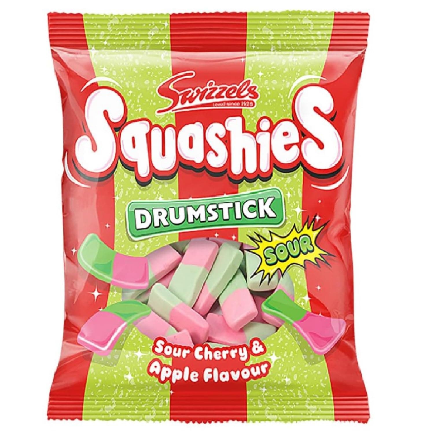 Drumstick Squashies Sour Cherry & Apple Flavour 160g